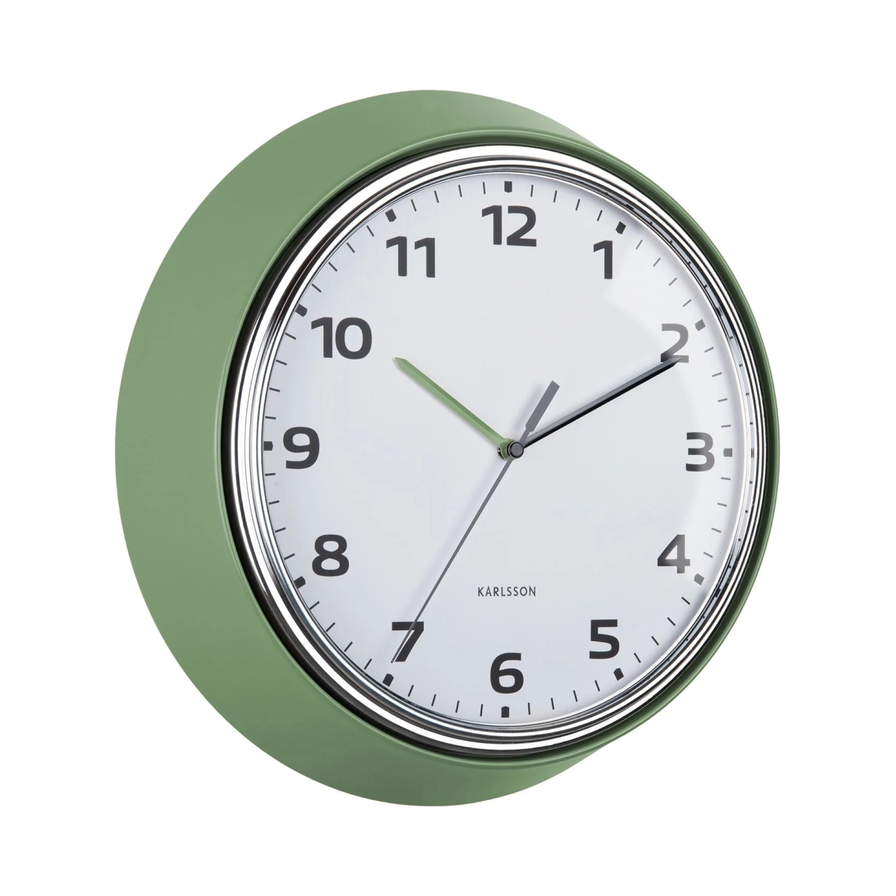 Karlsson Retro Sweep Movement Wall Clock - Image 3