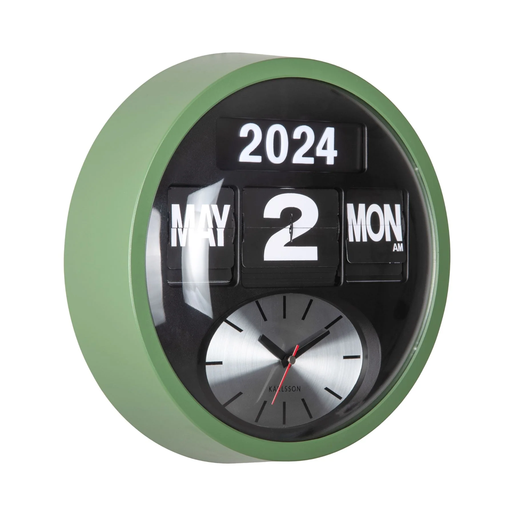 Karlsson Round Flip Wall Clock - Image 11