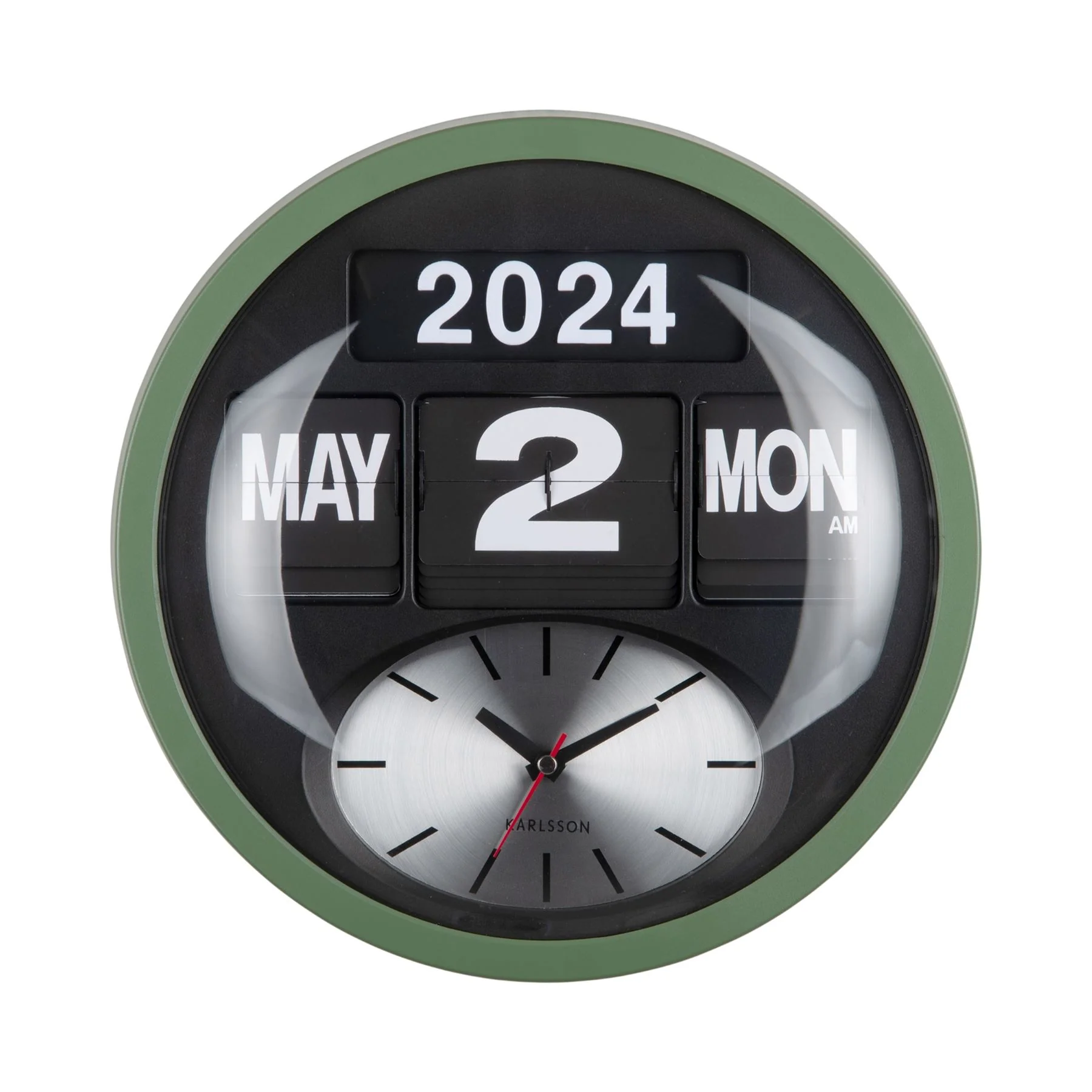 Karlsson Round Flip Wall Clock - Image 12