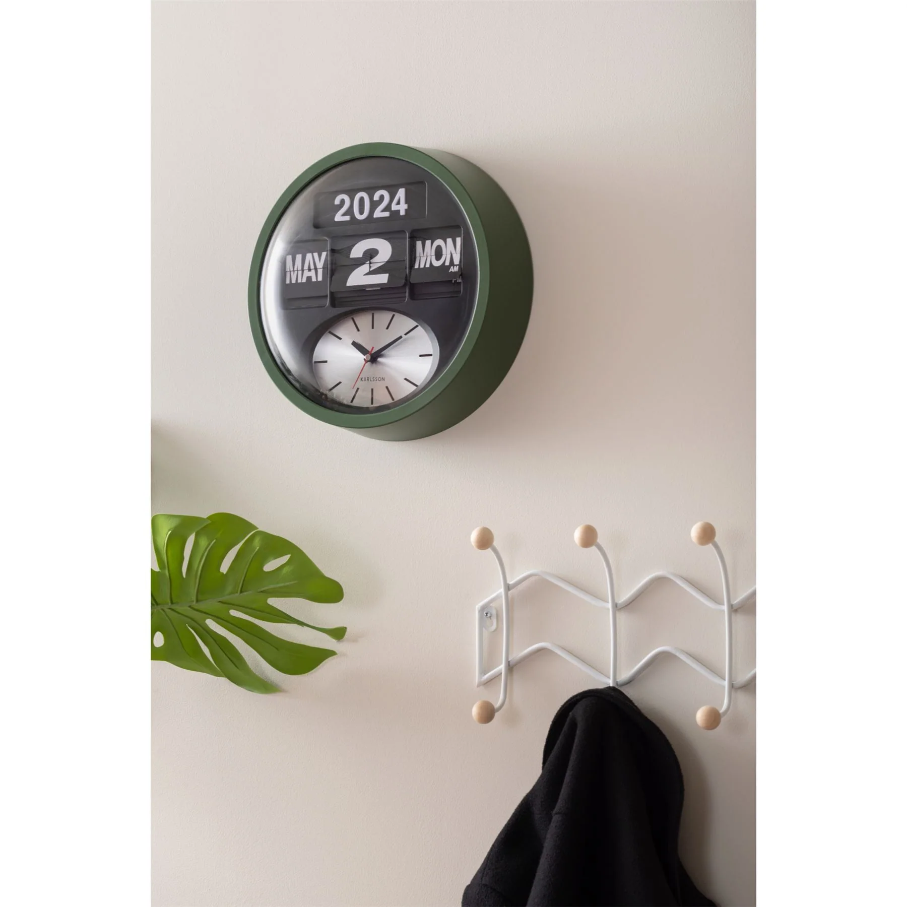 Karlsson Round Flip Wall Clock - Image 14