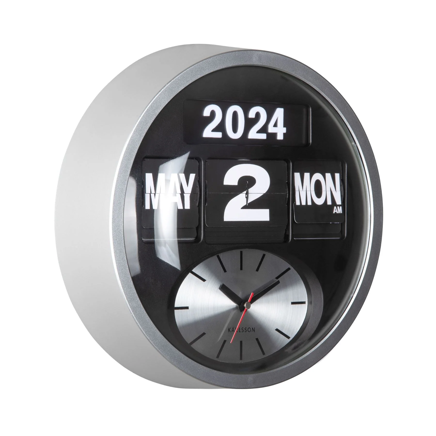 Karlsson Round Flip Wall Clock - Image 7