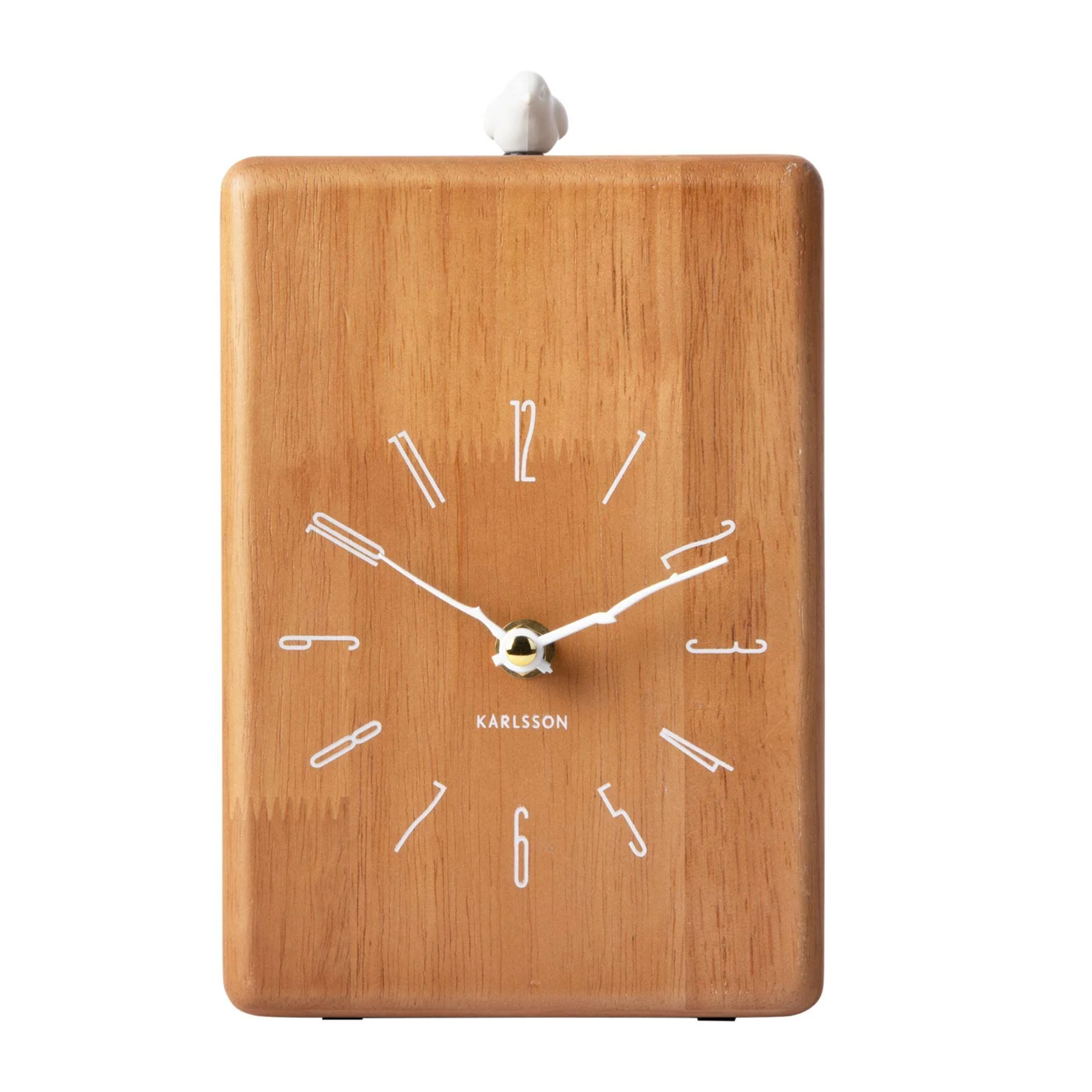 Karlsson Rubberwood Wall/Table Rama Cuckoo Clock