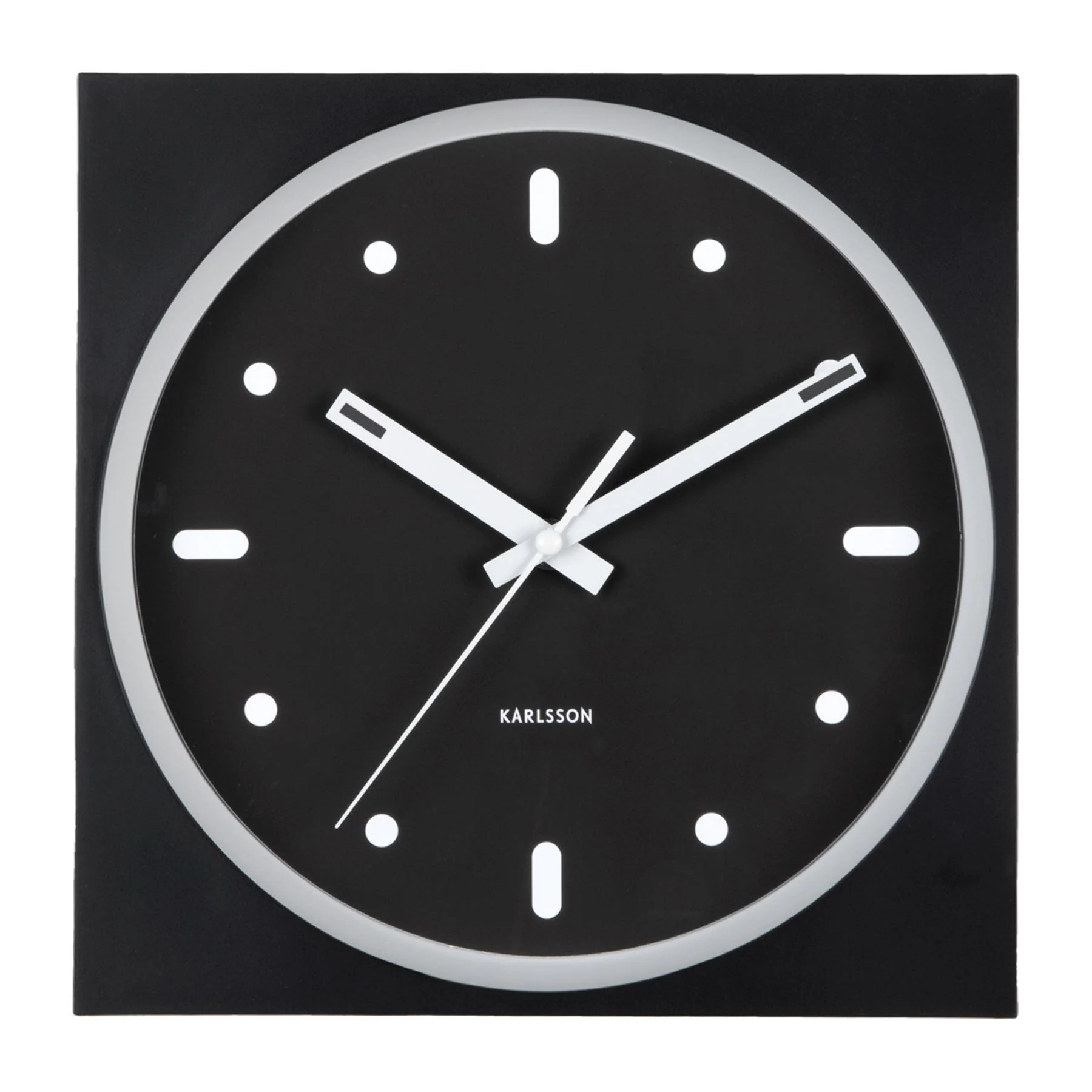 Karlsson Sweep Movement Incesante Square Wall Clock