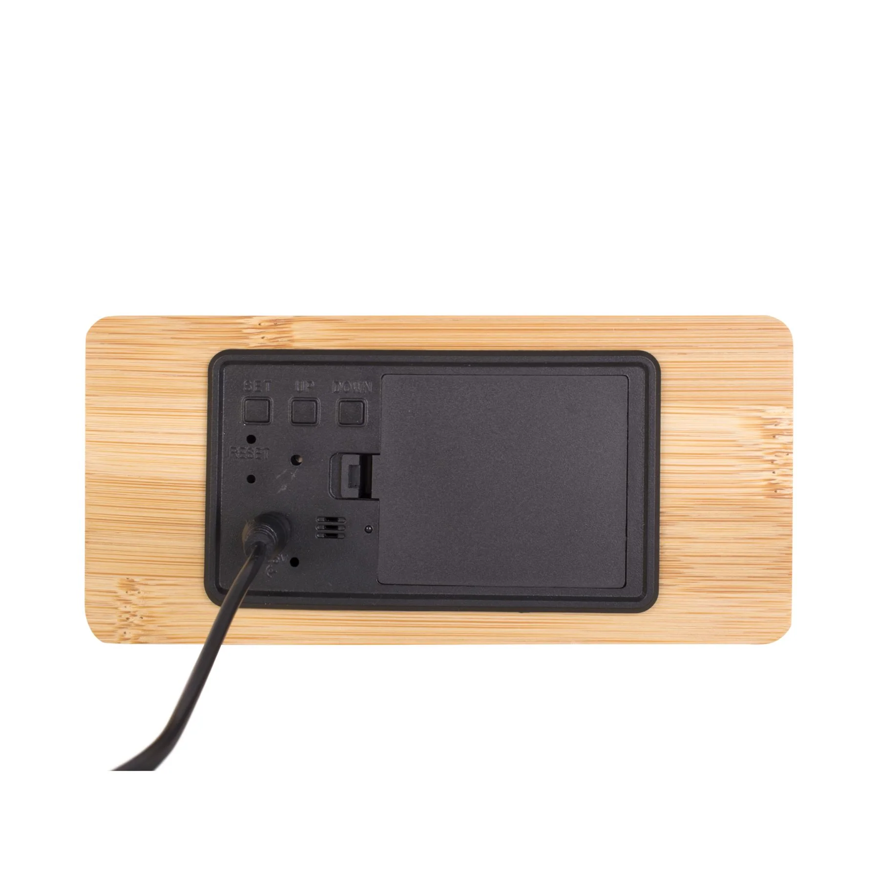 Karlsson Tube Bamboo Alarm Clock - Image 4