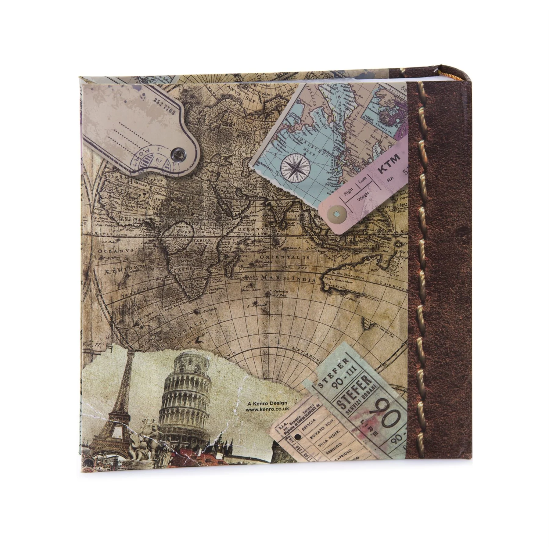 Kenro Old World Map Memo Album - Image 4