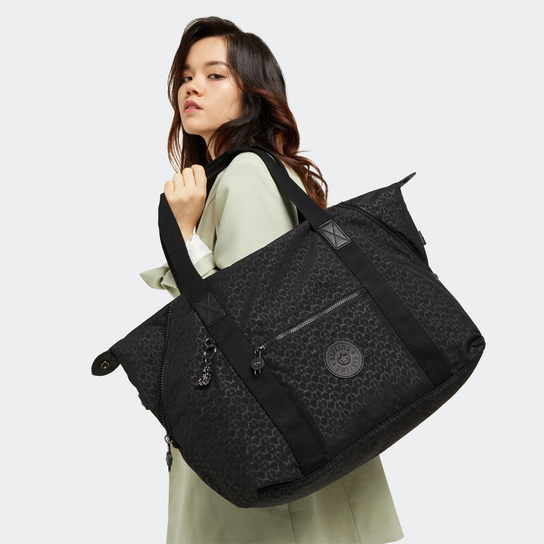 Kipling Art M Shape & Size Changing Travel Holdall - Image 26