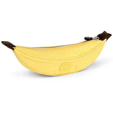 Kipling Banana Yellow Pencil Case