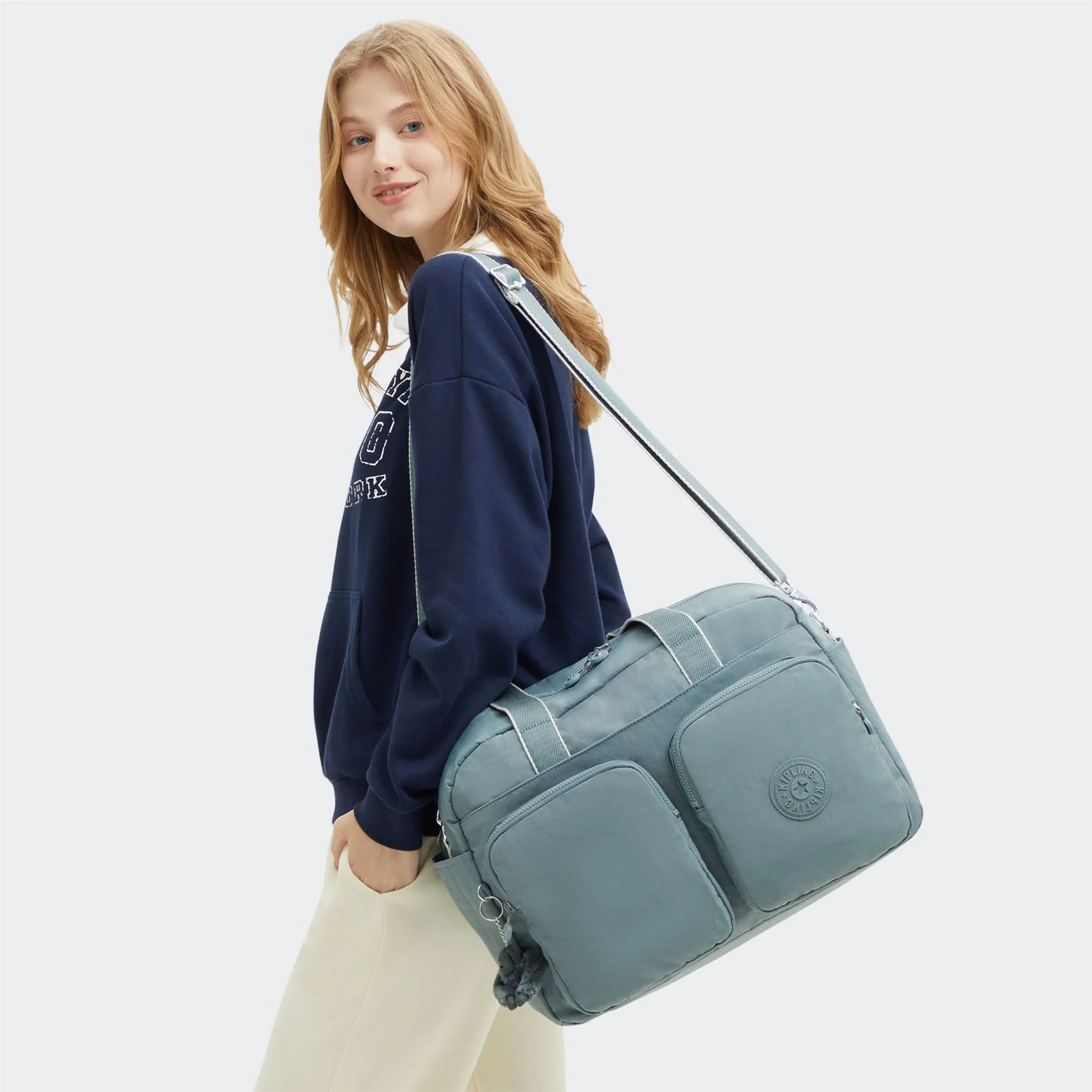 Kipling Defea XL Holdall With Laptop Compartment Holdall Bag - Image 16
