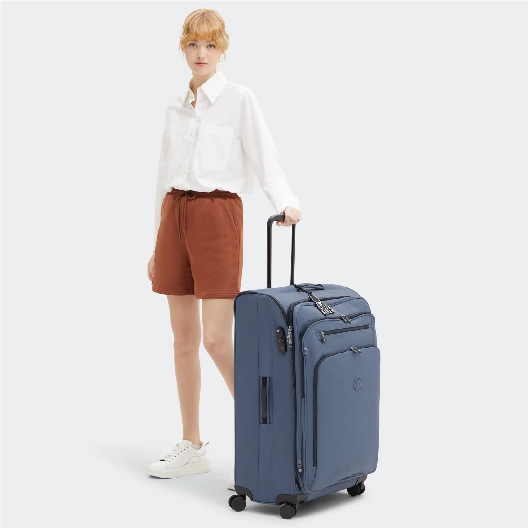 Kipling New Youri Spin 4 Wheel Rolling Holdall - Image 40