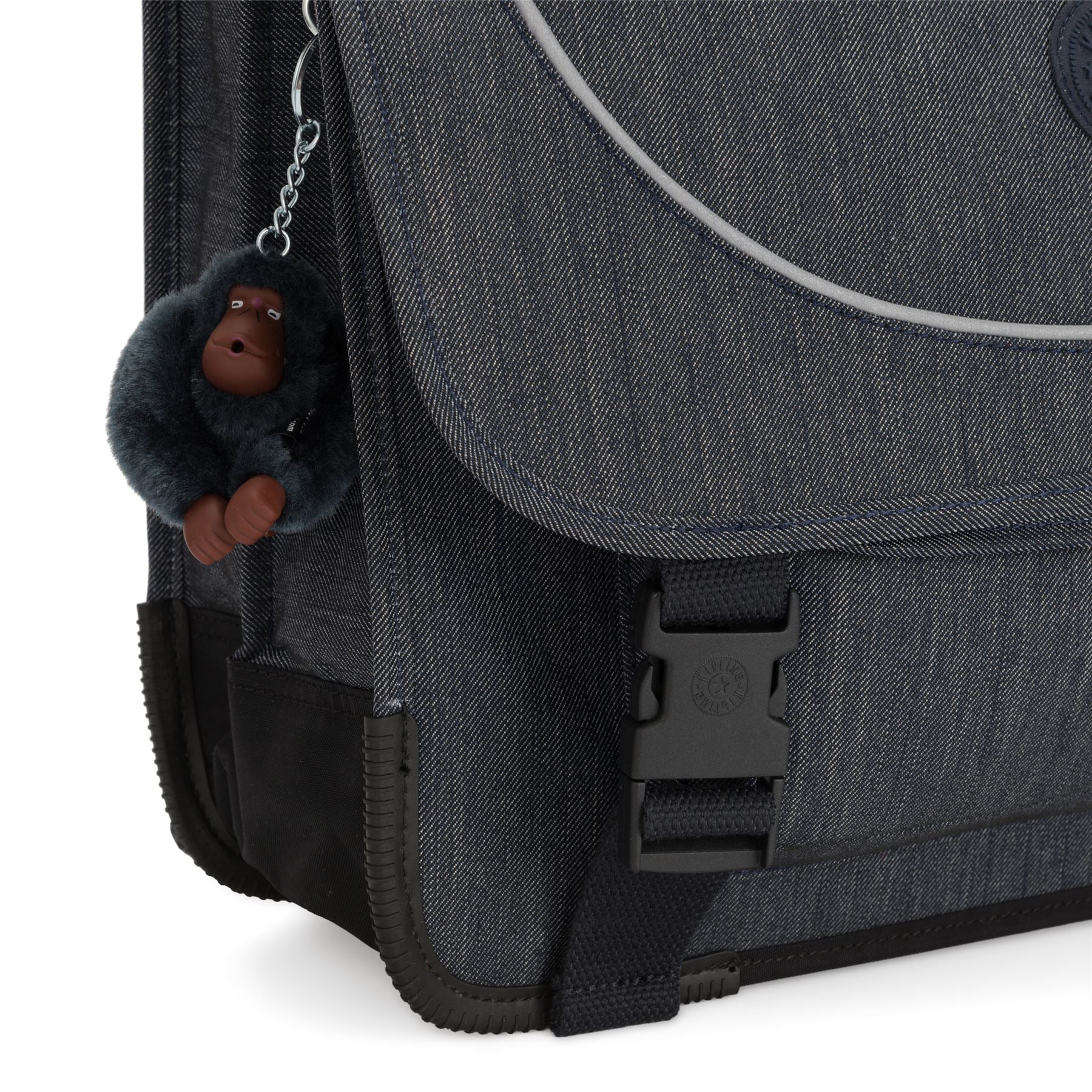 Kipling Preppy School Bag With Reflective Trim Backpack - Image 6