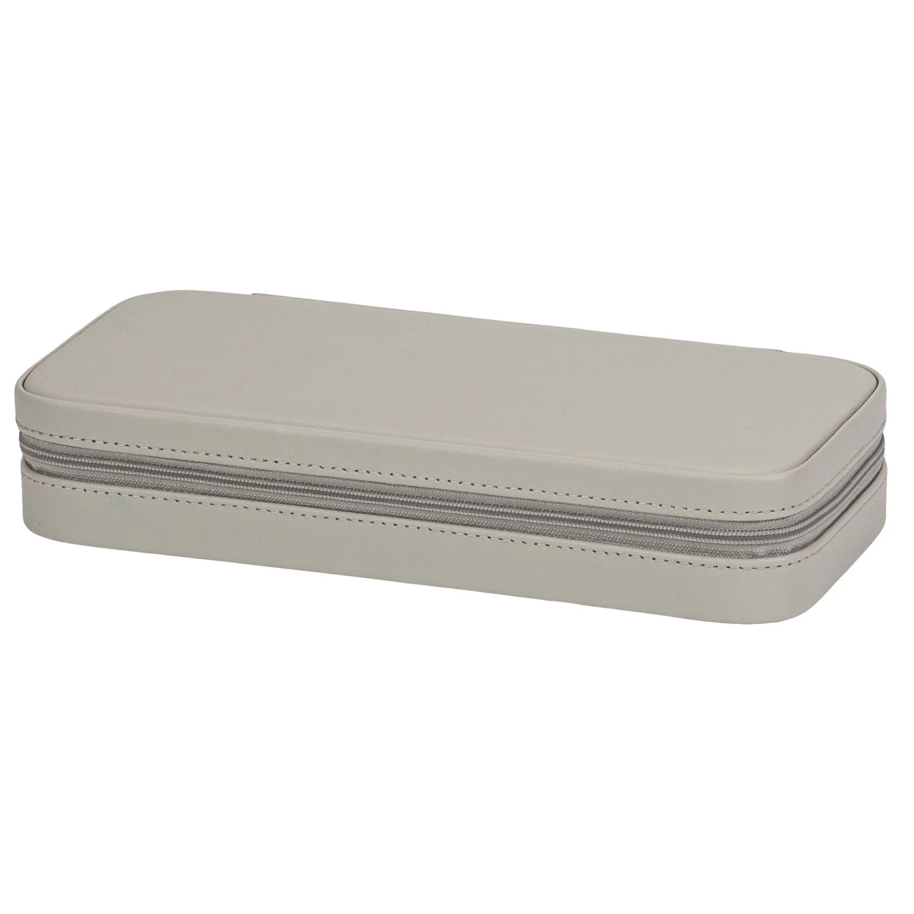 Mele & Co Bonded Leather Large Sized All Round Zipped Travel Jewel Case - Image 3