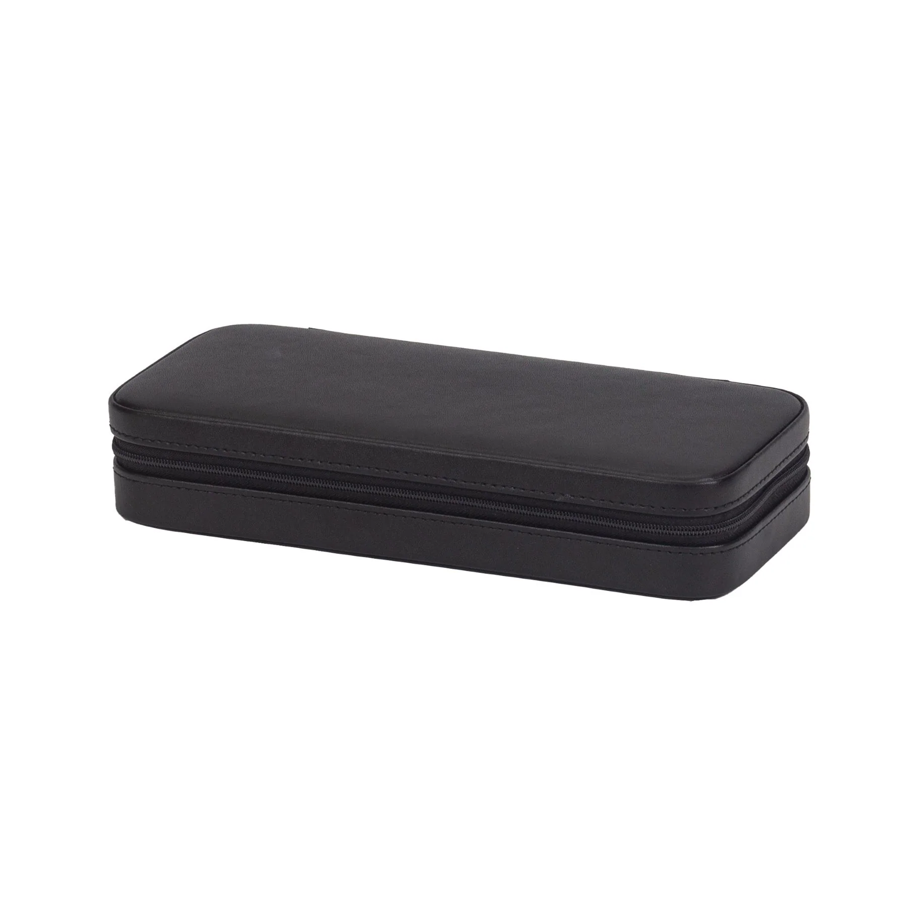 Mele & Co Bonded Leather Large Sized All Round Zipped Travel Jewel Case - Image 5