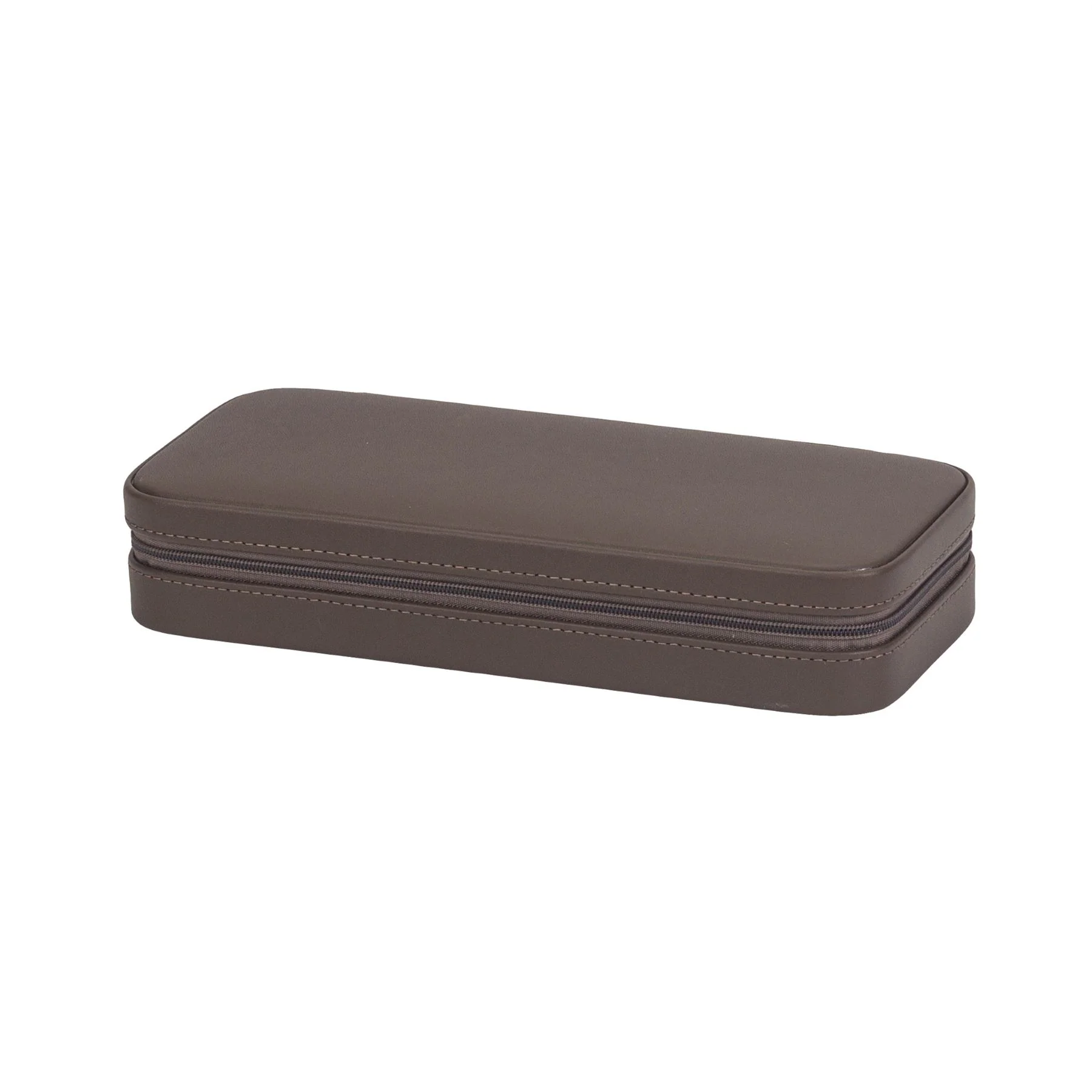 Mele & Co Bonded Leather Large Sized All Round Zipped Travel Jewel Case - Image 9