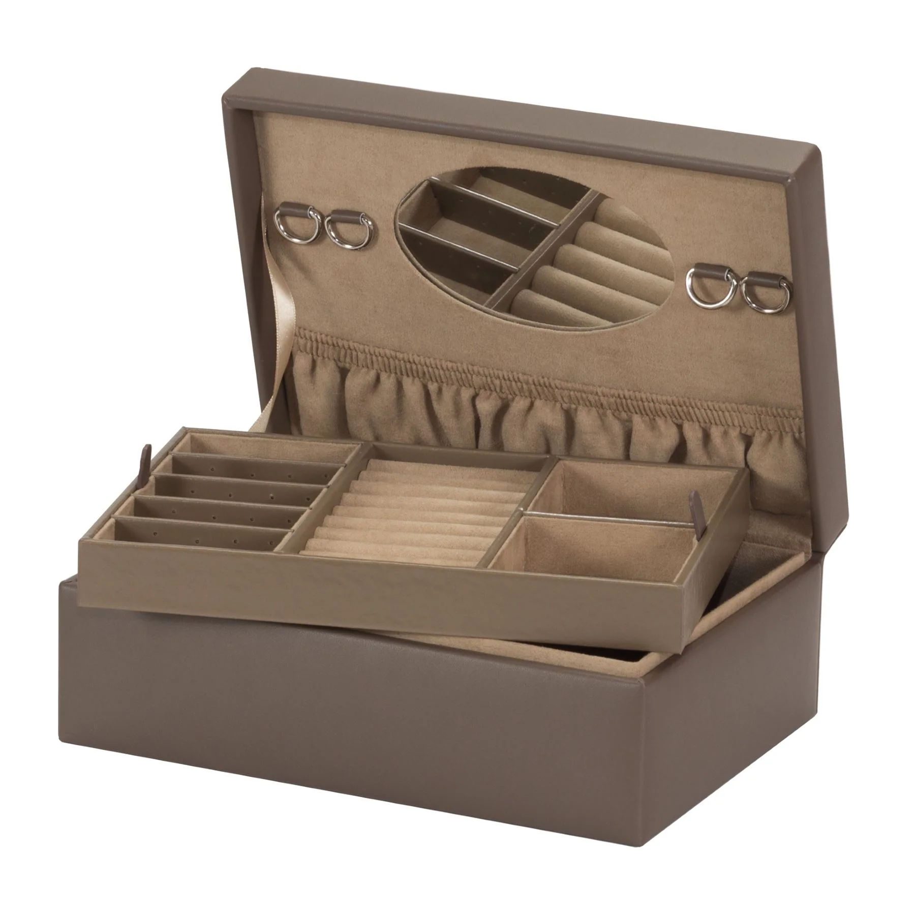 Mele & Co Classic Style Jewellery Box With Lift Out Tray Jewel Case - Image 12