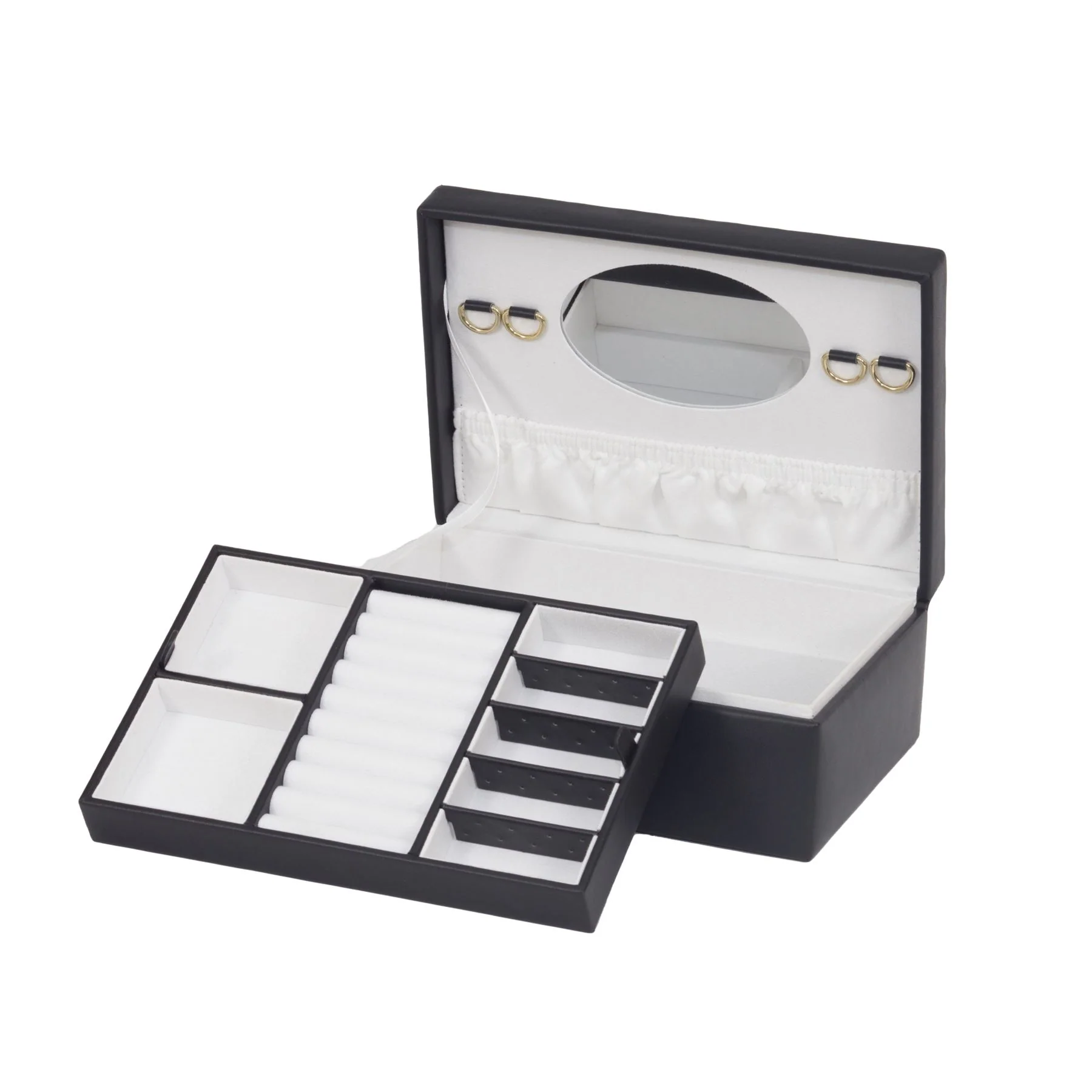 Mele & Co Classic Style Jewellery Box With Lift Out Tray Jewel Case - Image 2
