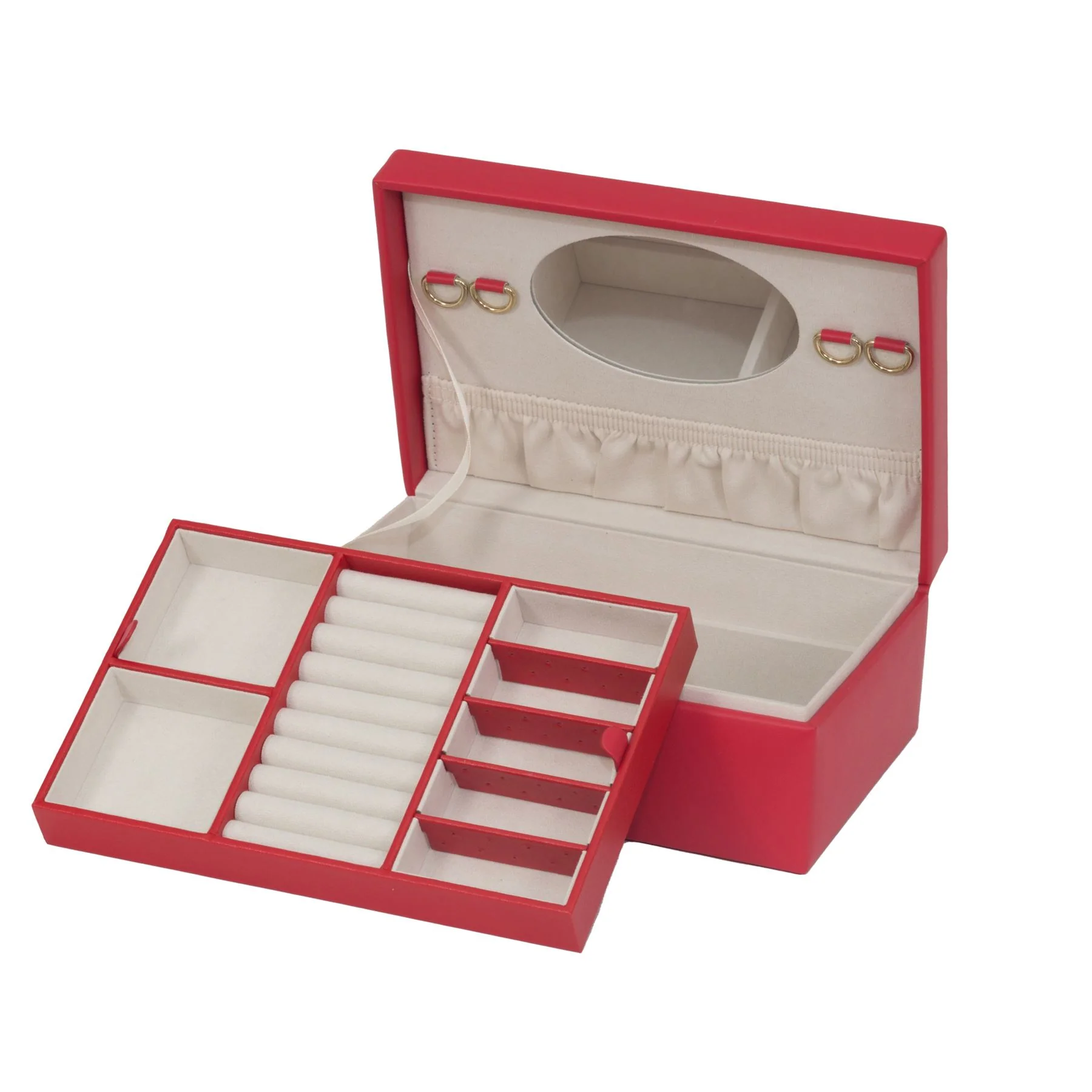 Mele & Co Classic Style Jewellery Box With Lift Out Tray Jewel Case - Image 5
