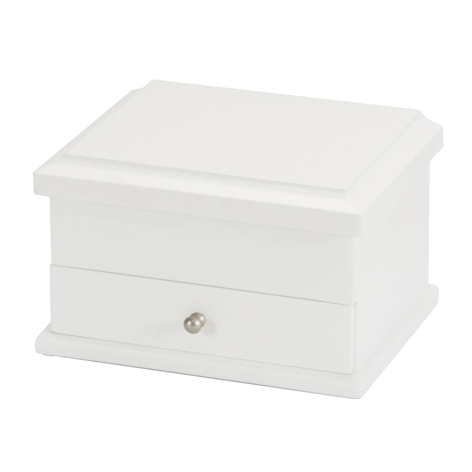 Mele & Co Nicola White Wooden Jewel Case - Image 2