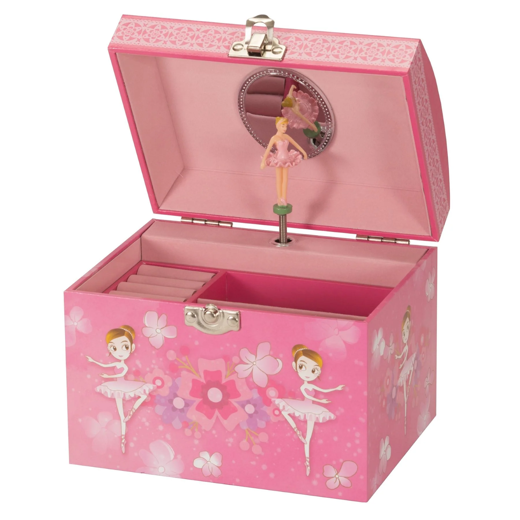 Mele & Co Pink Ballerina Children's Jewellery Case - Image 4