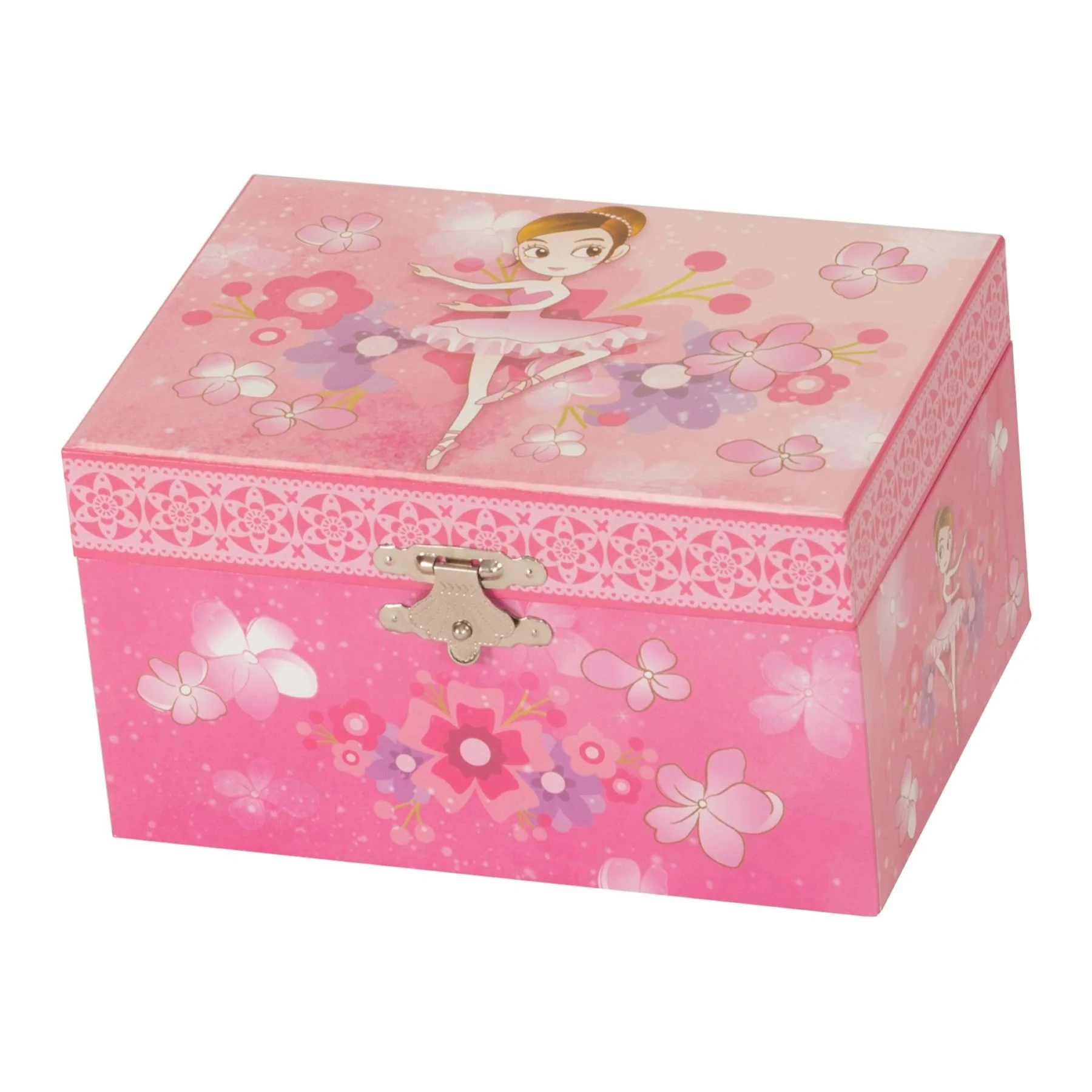 Mele & Co Pink Ballerina Children's Jewellery Case - Image 7