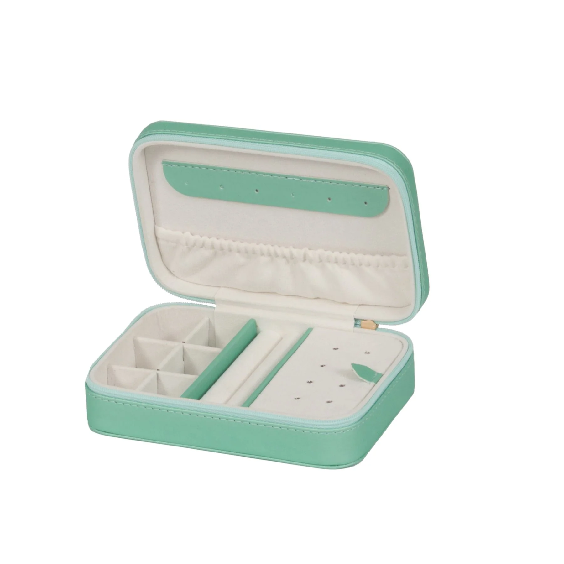 Mele & Co Rectangular Zipped Travel Jewel Case - Image 4