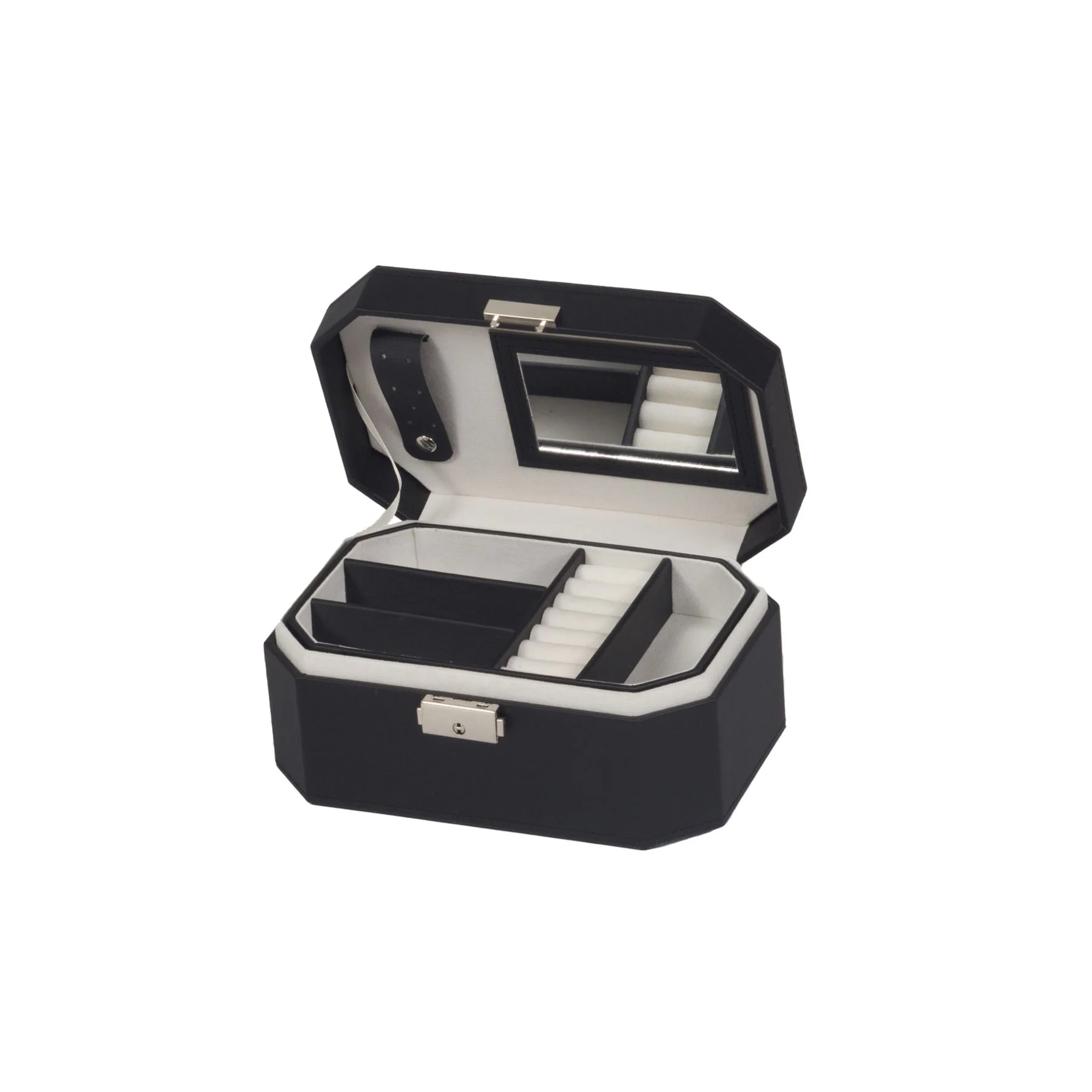 Mele & Co Sam Jewel Case With Carry Handle & Lift-Out Tray Jewel Case - Image 3