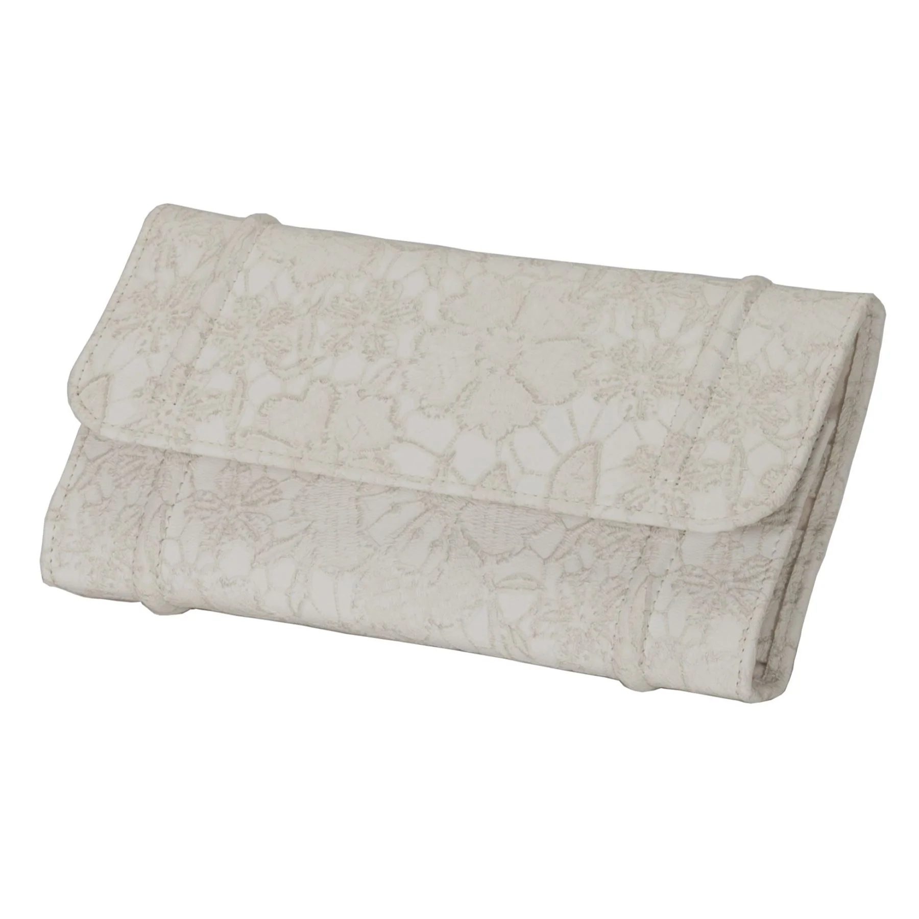 Mele & Co Travel Floral Stitch Travel Jewel Roll - Image 6
