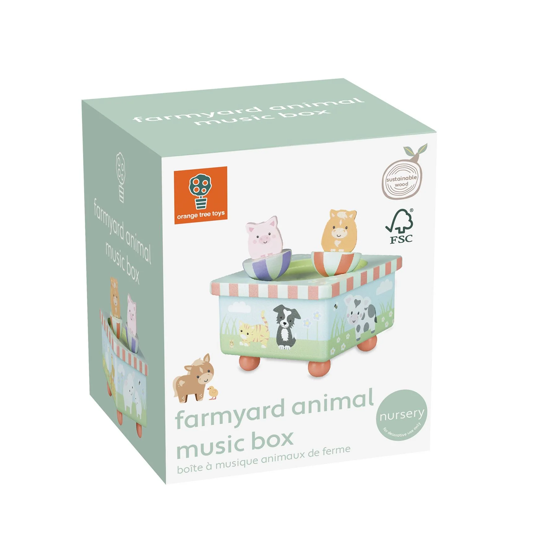 Orange Tree Toys Farmyard Animal Music Box - Image 4