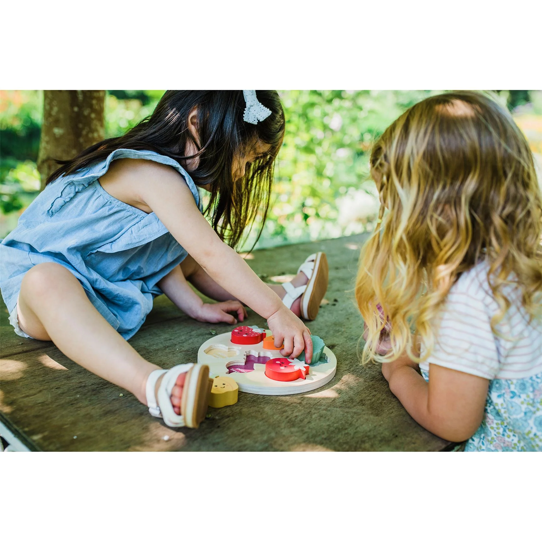Orange Tree Toys Spring Garden Happy Veggies Puzzle - Image 9