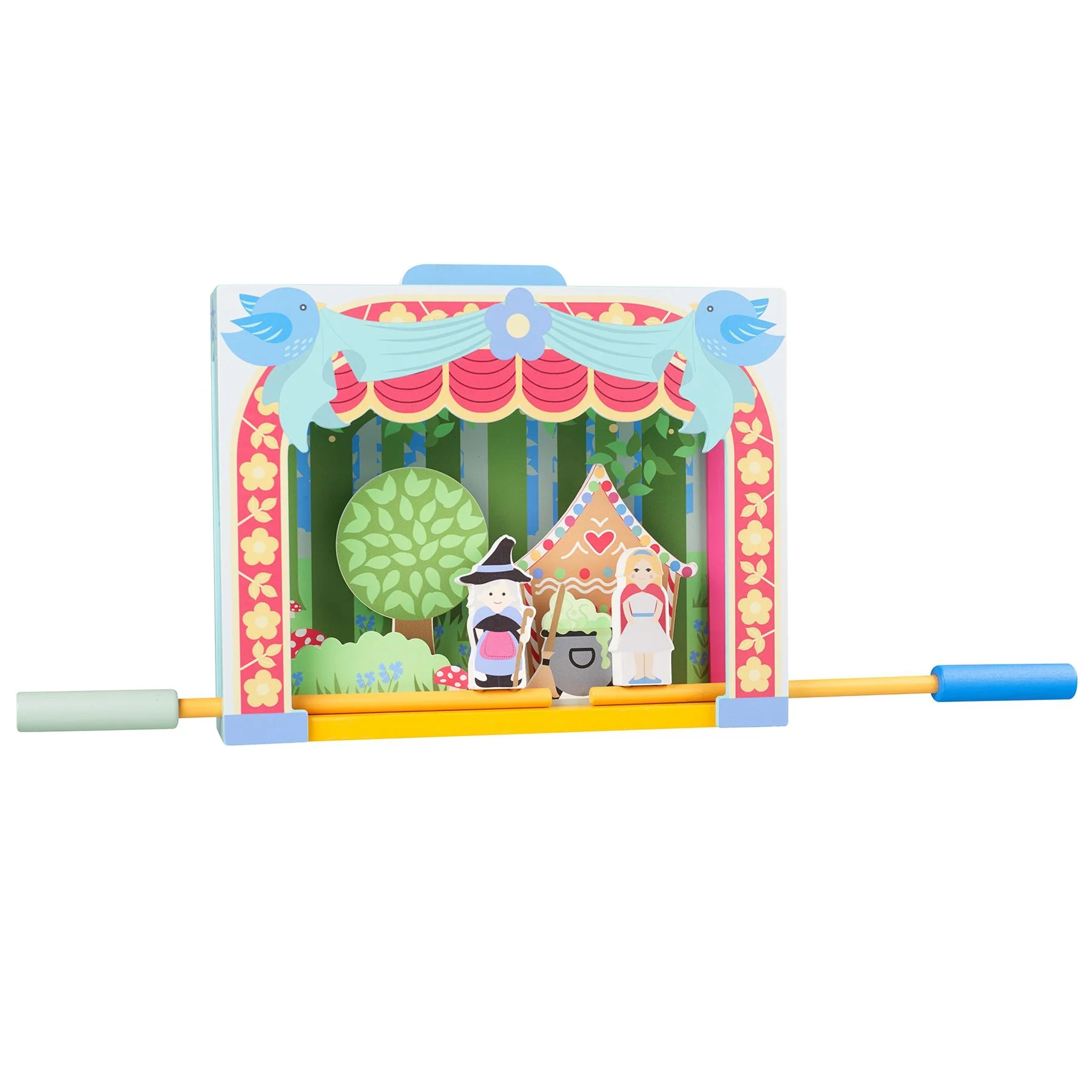 Orange Tree Toys The Little Bluebird Wooden Tabletop Theatre - Image 6
