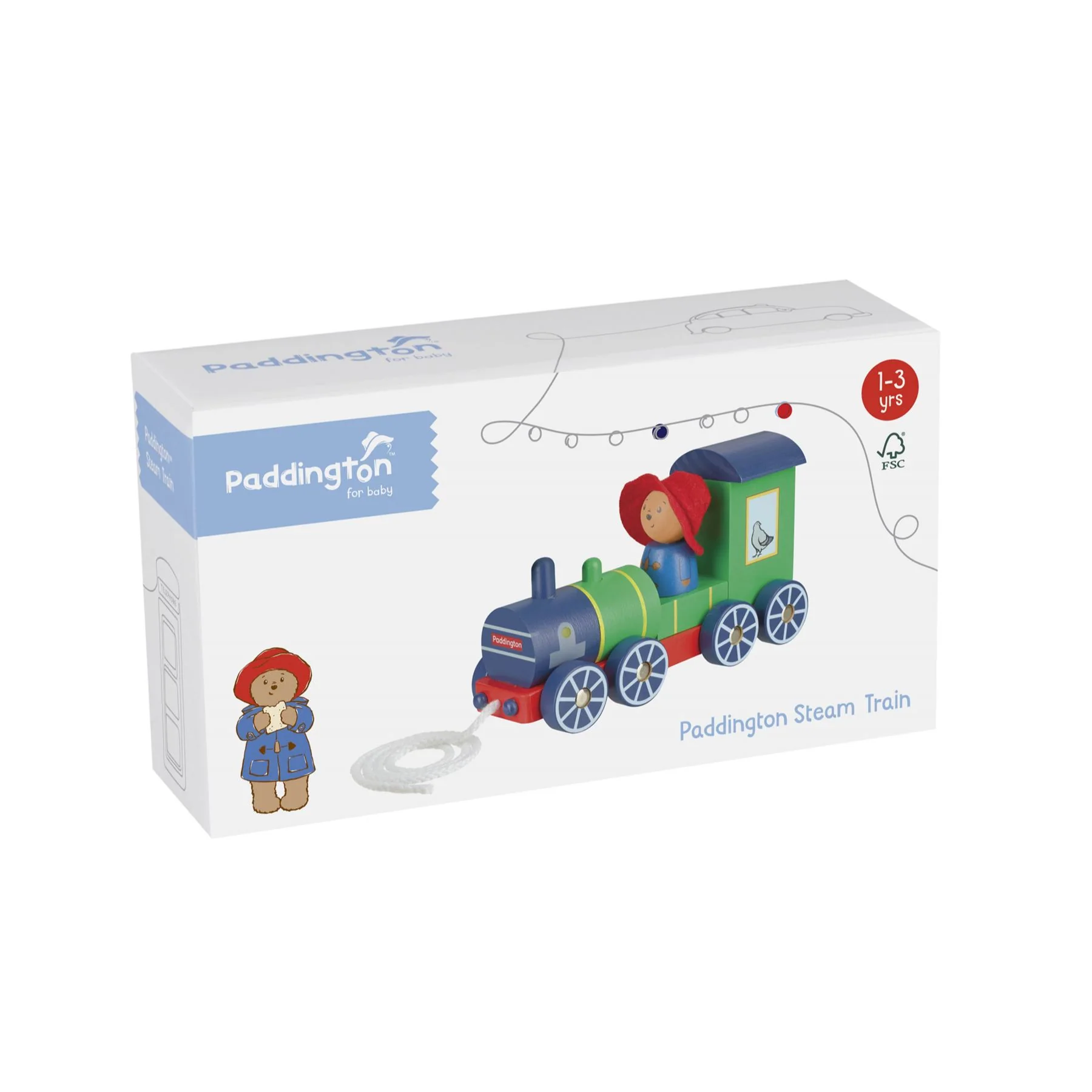 Orange Tree Toys Wooden Paddington Steam Train - Image 6