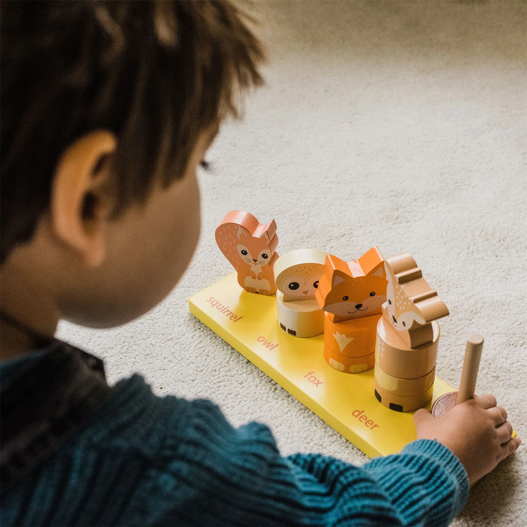 Orange Tree Toys Woodland Animal Counting Game - Image 4