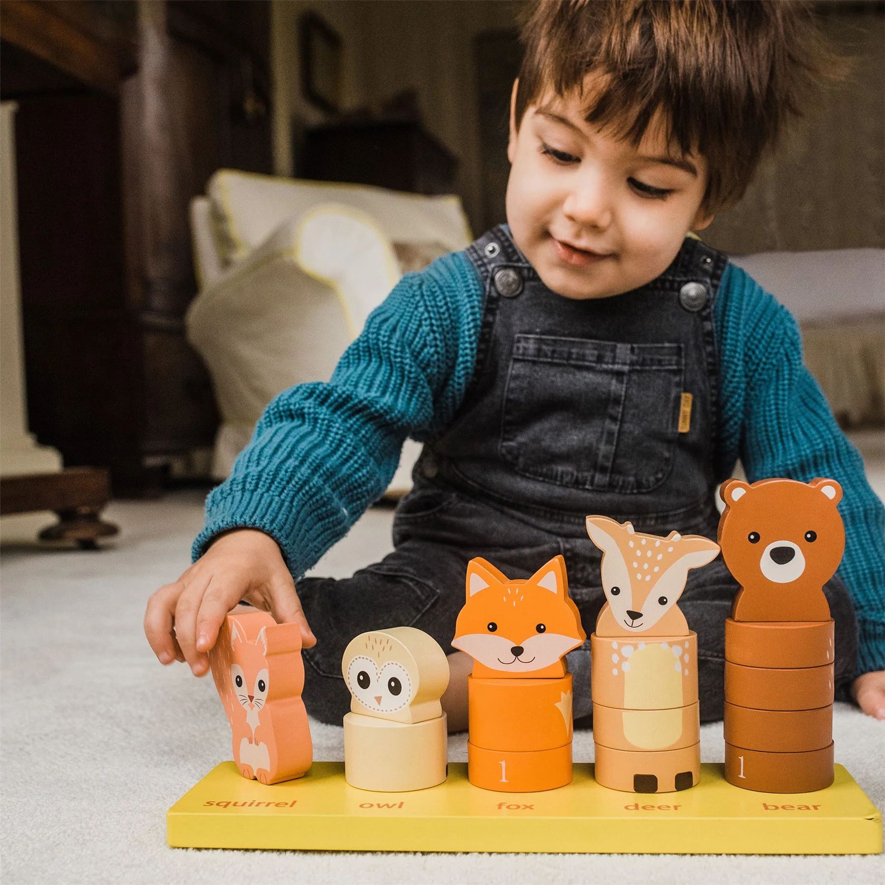 Orange Tree Toys Woodland Animal Counting Game - Image 6