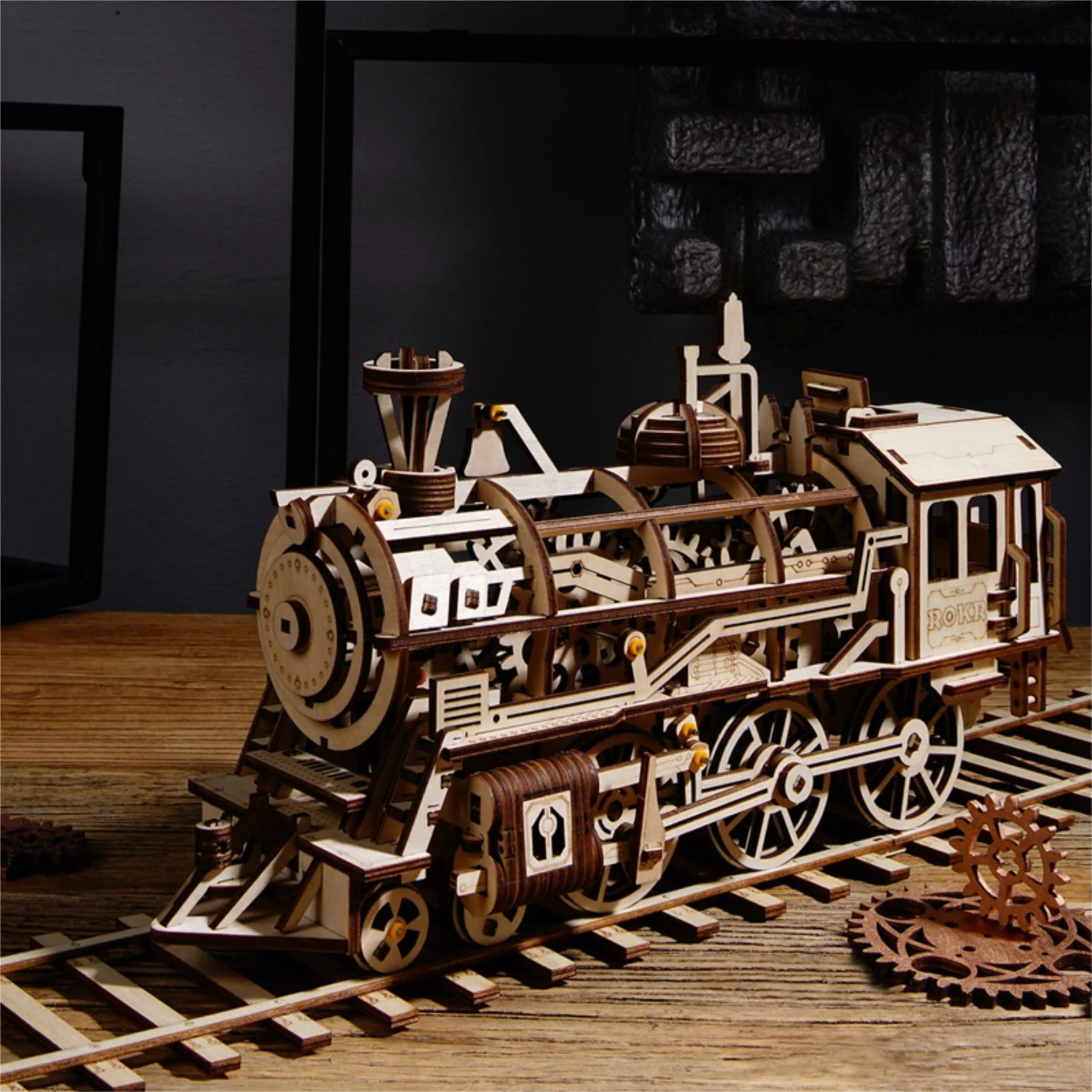 Robotime ROKR Locomotive Building Kit - Image 10