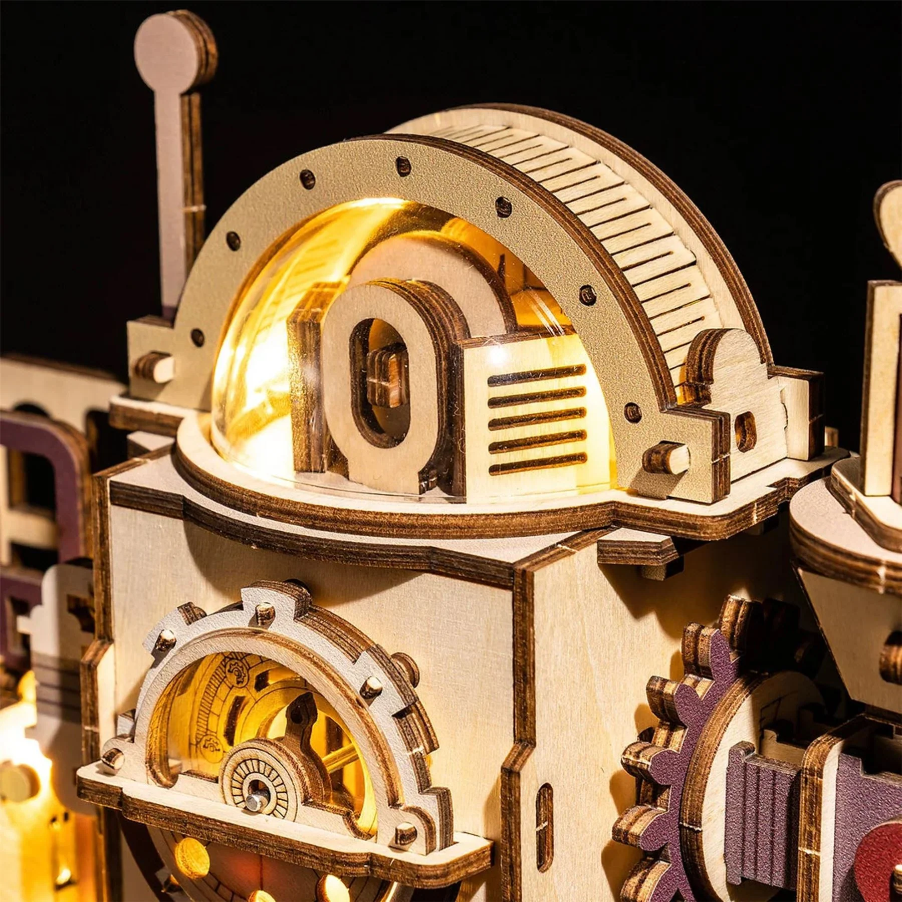 Robotime ROKR Marble Chocolate Factory Building Kit - Image 5