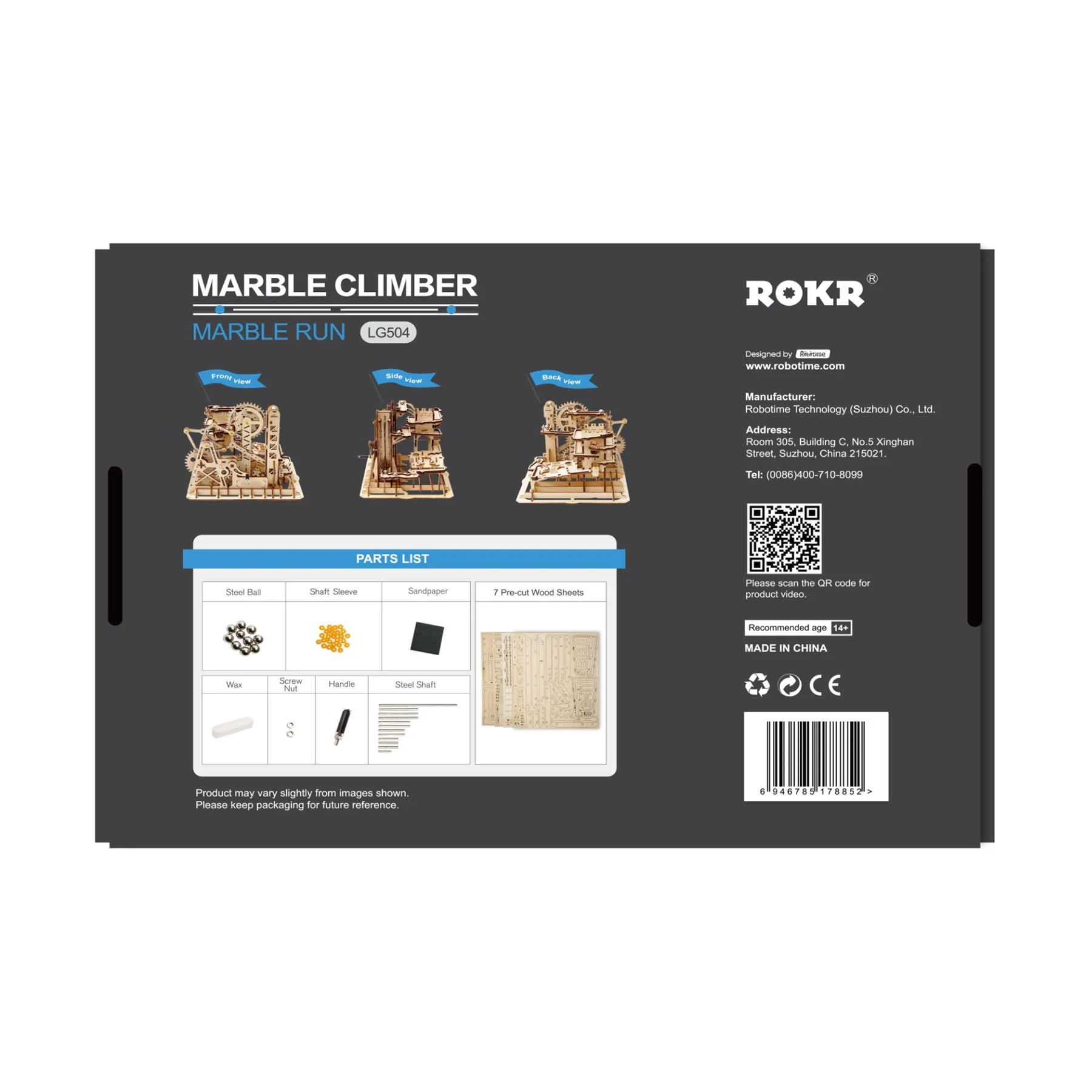 Robotime ROKR Self-Build 3D Marble Run Kit - Image 16