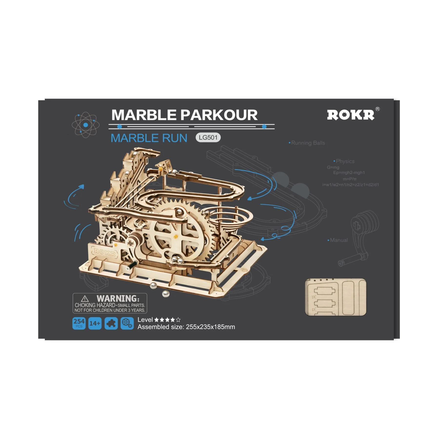 Robotime ROKR Self-Build 3D Marble Run Kit - Image 6
