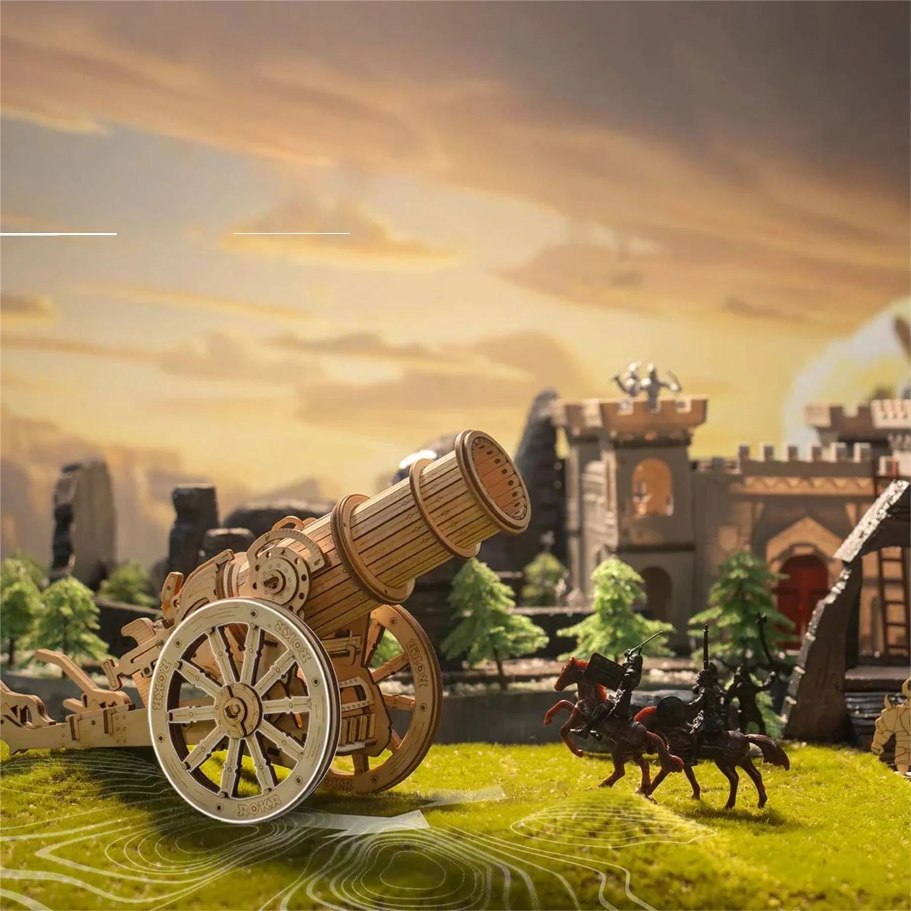 Robotime ROKR Siege Weapon Building Kit - Image 13