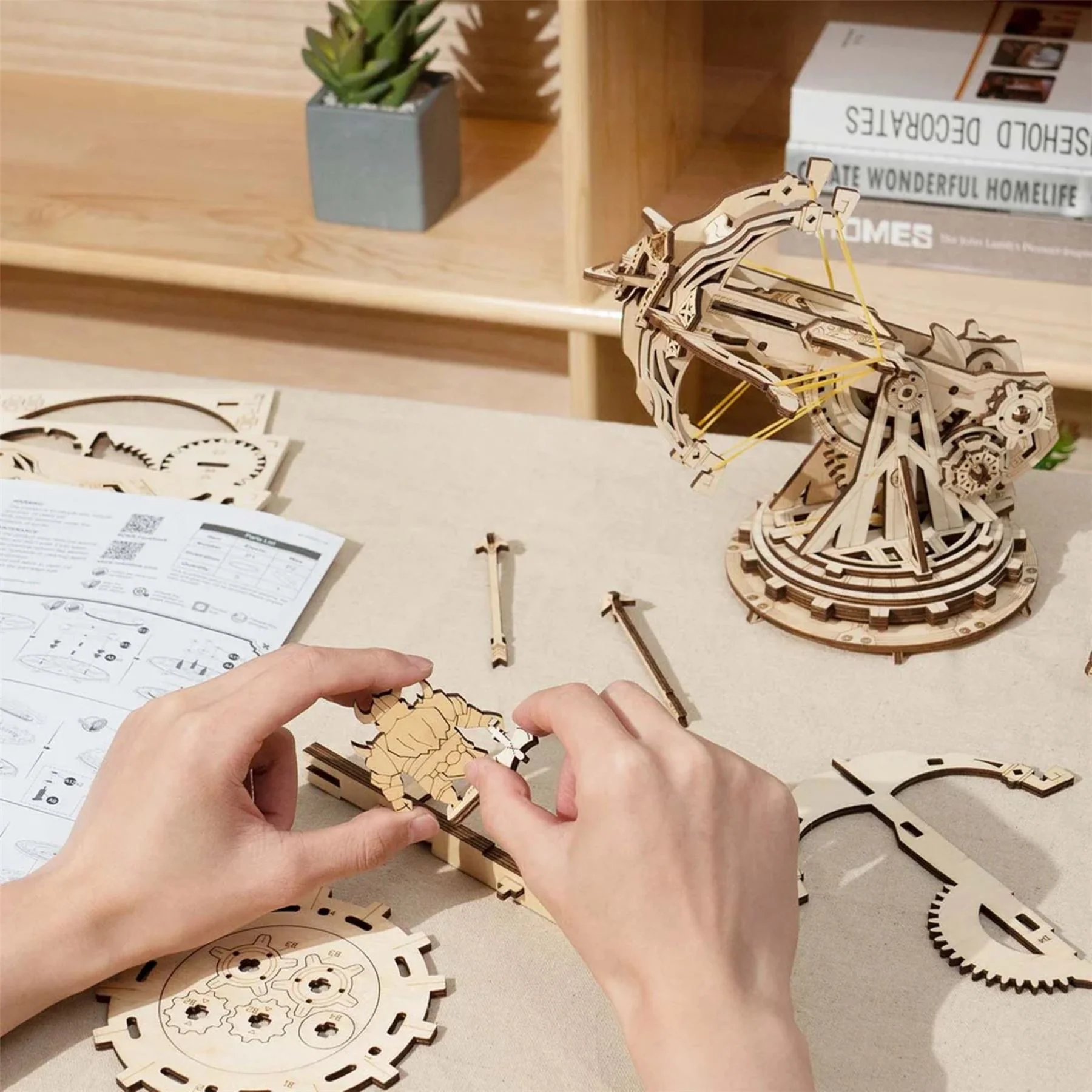 Robotime ROKR Siege Weapon Building Kit - Image 8