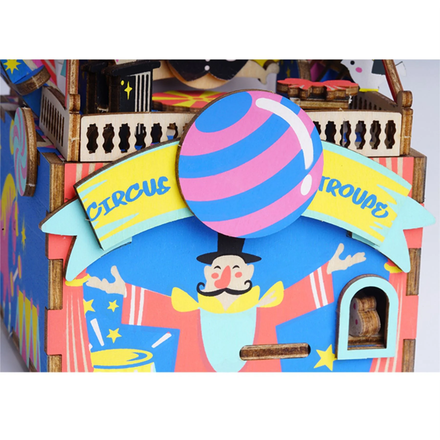 Robotime Rolife Amusement Park Musical Box Building Kit - Image 4