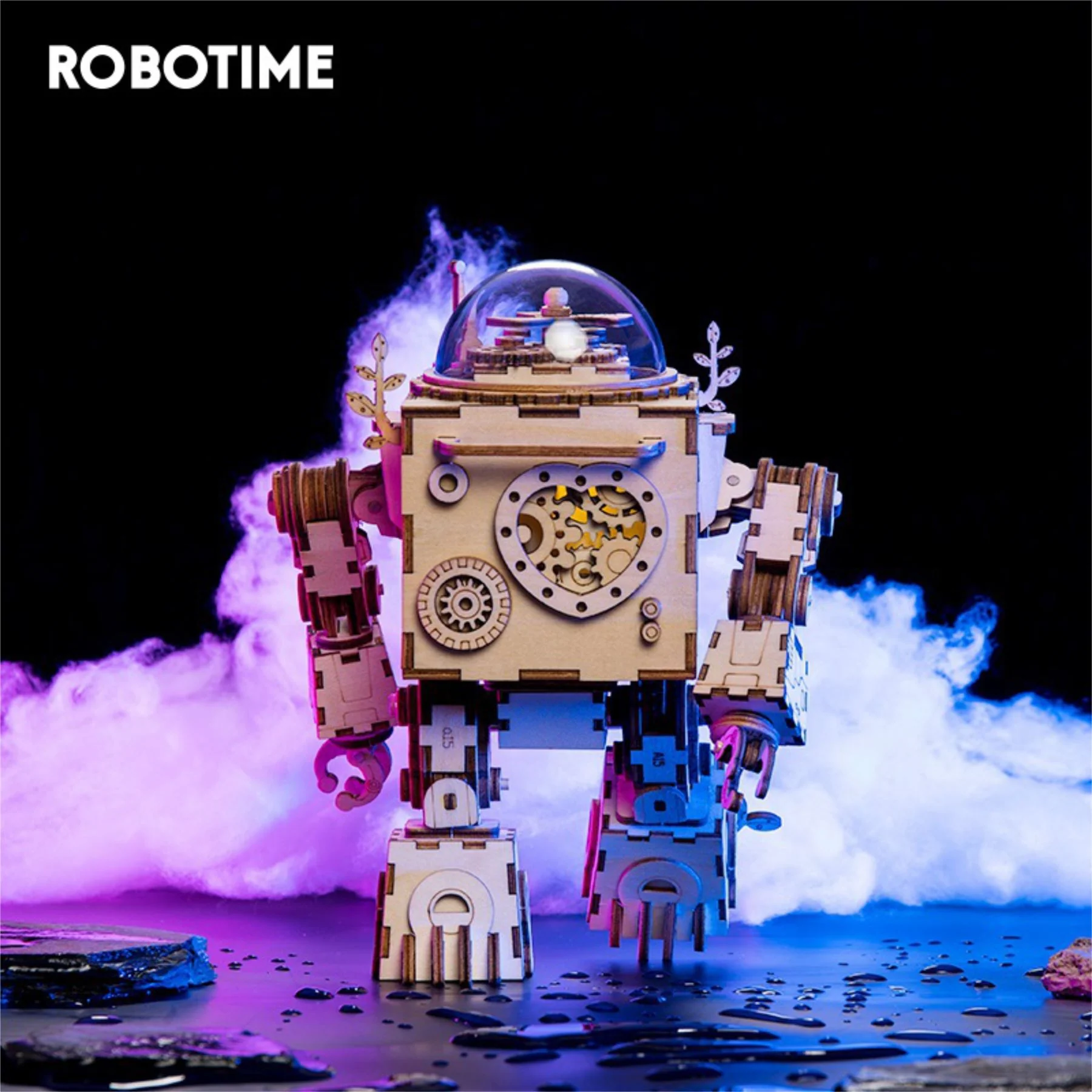Robotime Rolife Orpheus Music Box Building Kit - Image 5