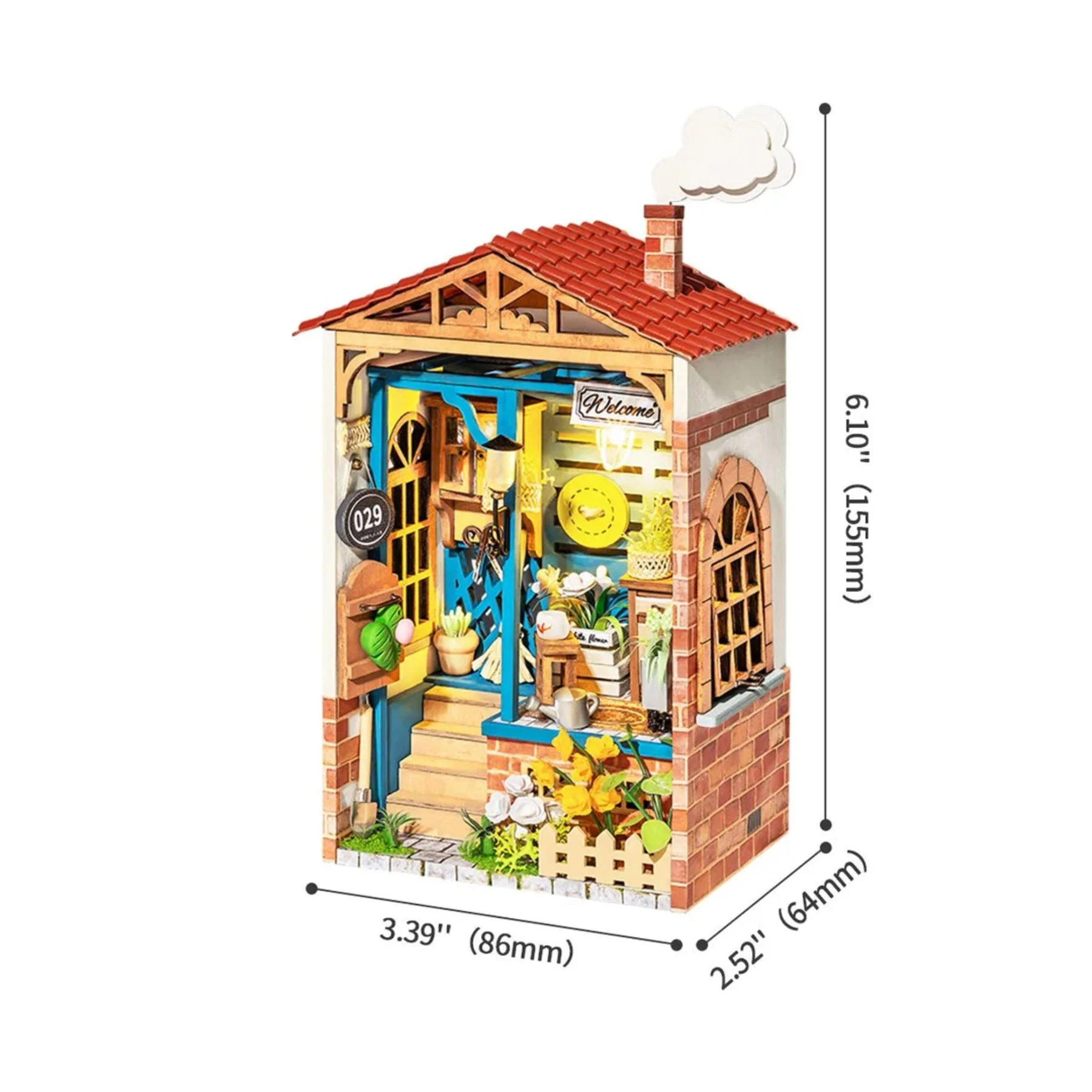 Robotime Rolife Self-Build 3D Model Kit - Miniature Interiors - Image 8