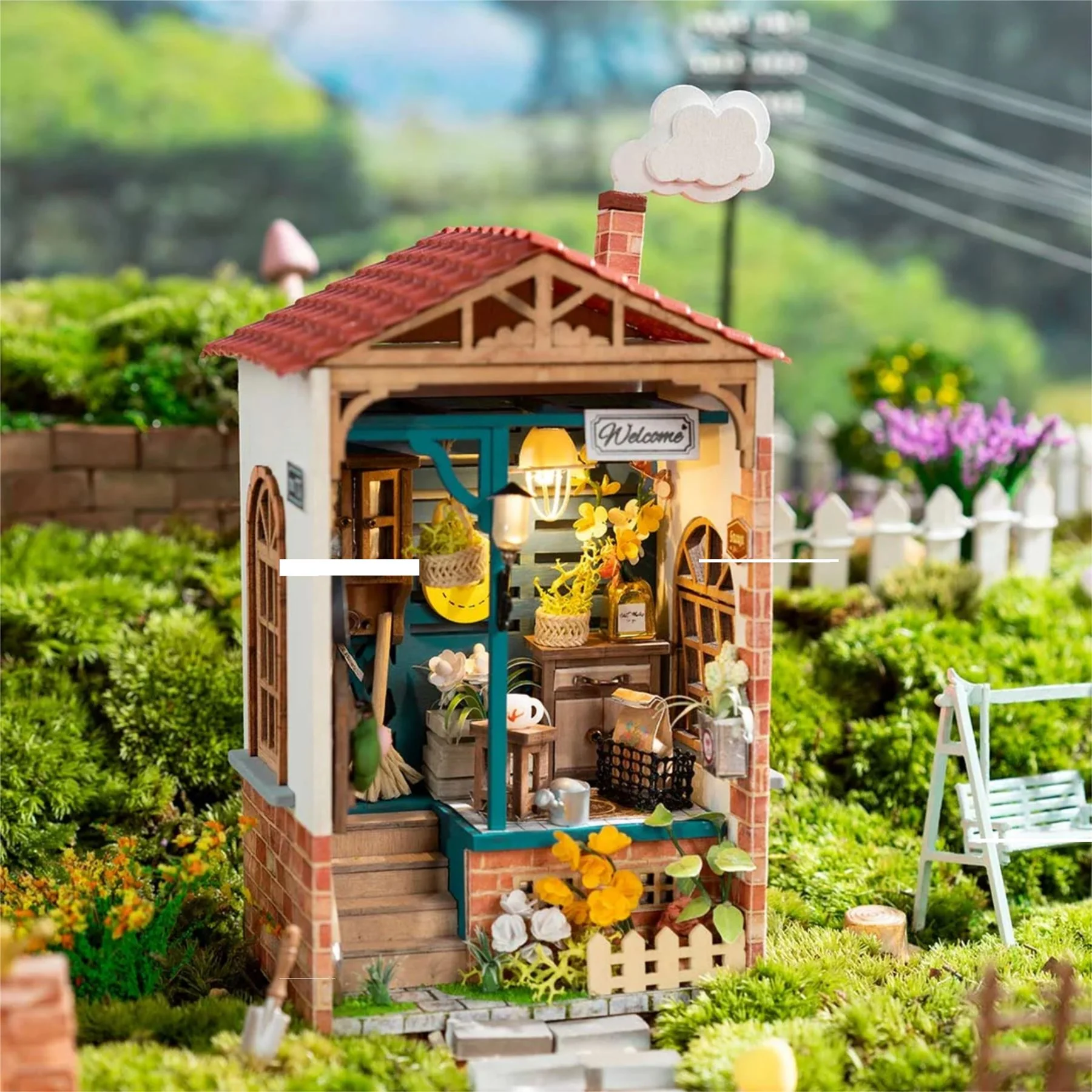 Robotime Rolife Self-Build 3D Model Kit - Miniature Interiors - Image 9
