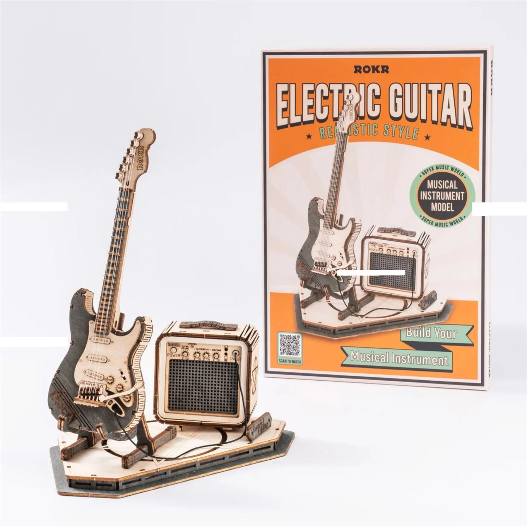 Robotime Rolife Self Build 3D Model Kit - Musical Instruments - Image 24