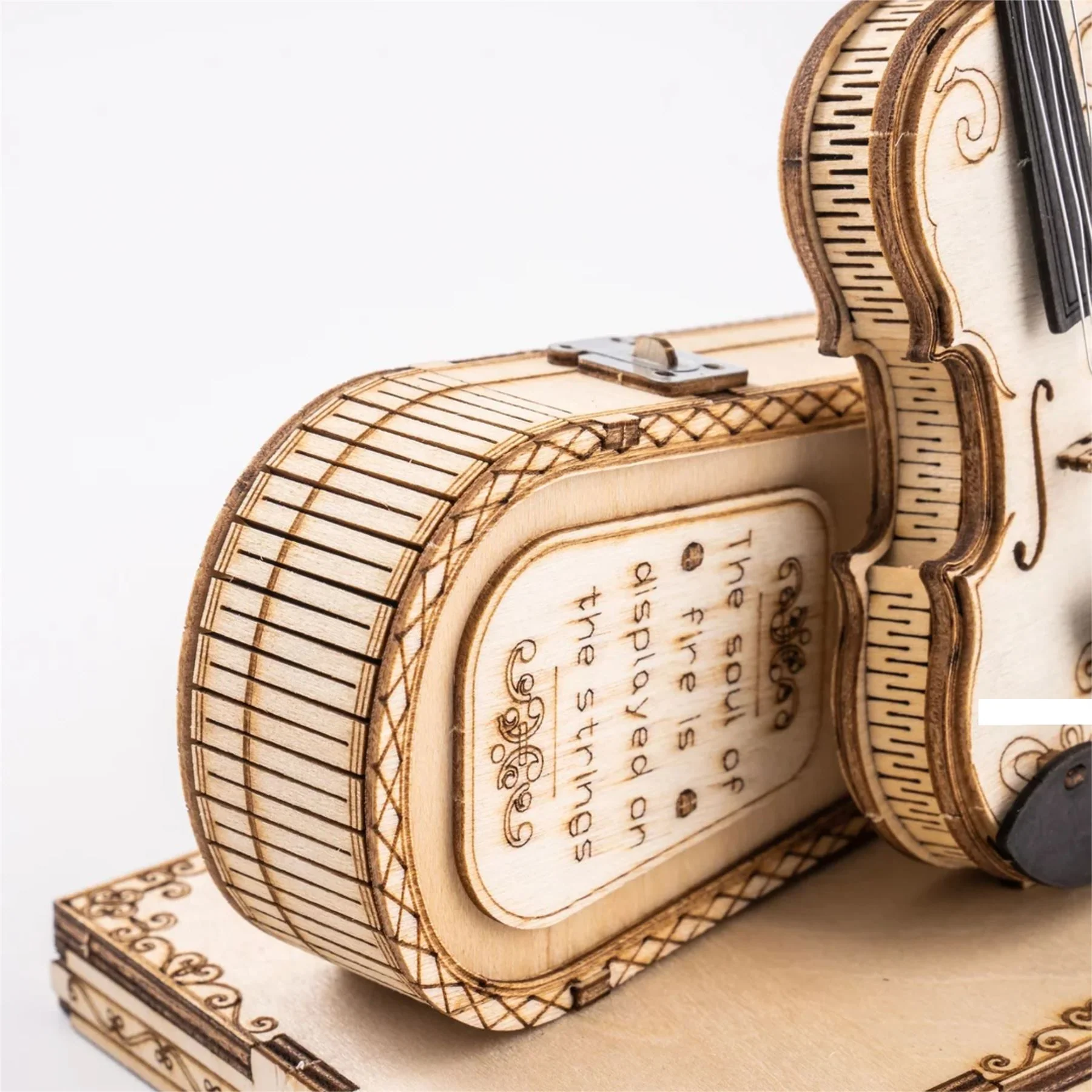 Robotime Rolife Self Build 3D Model Kit - Musical Instruments - Image 7