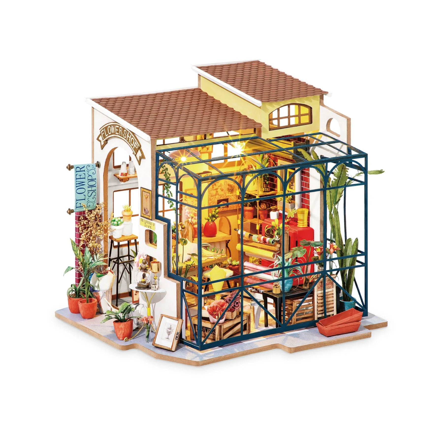 Robotime Rolife Self-Build 3D Model Kit β Rooms - Image 124