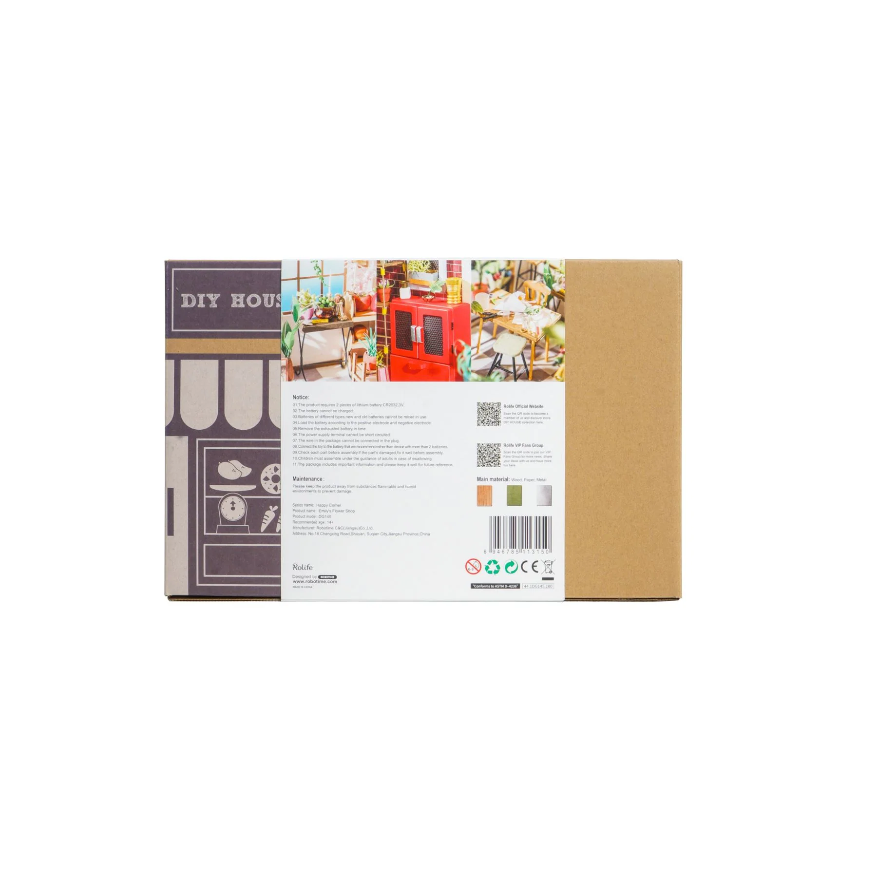 Robotime Rolife Self-Build 3D Model Kit β Rooms - Image 129