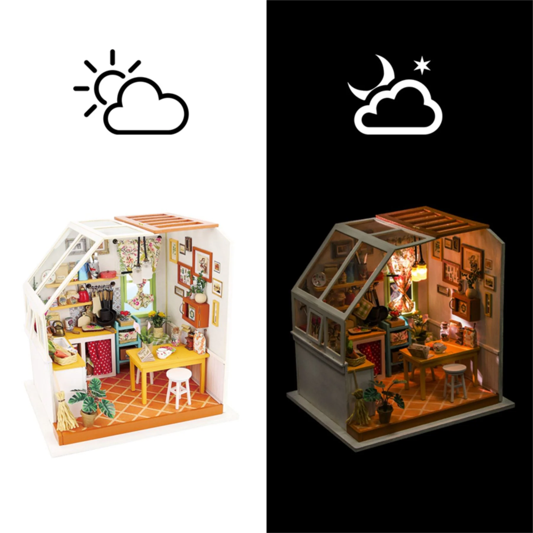 Robotime Rolife Self-Build 3D Model Kit β Rooms - Image 138