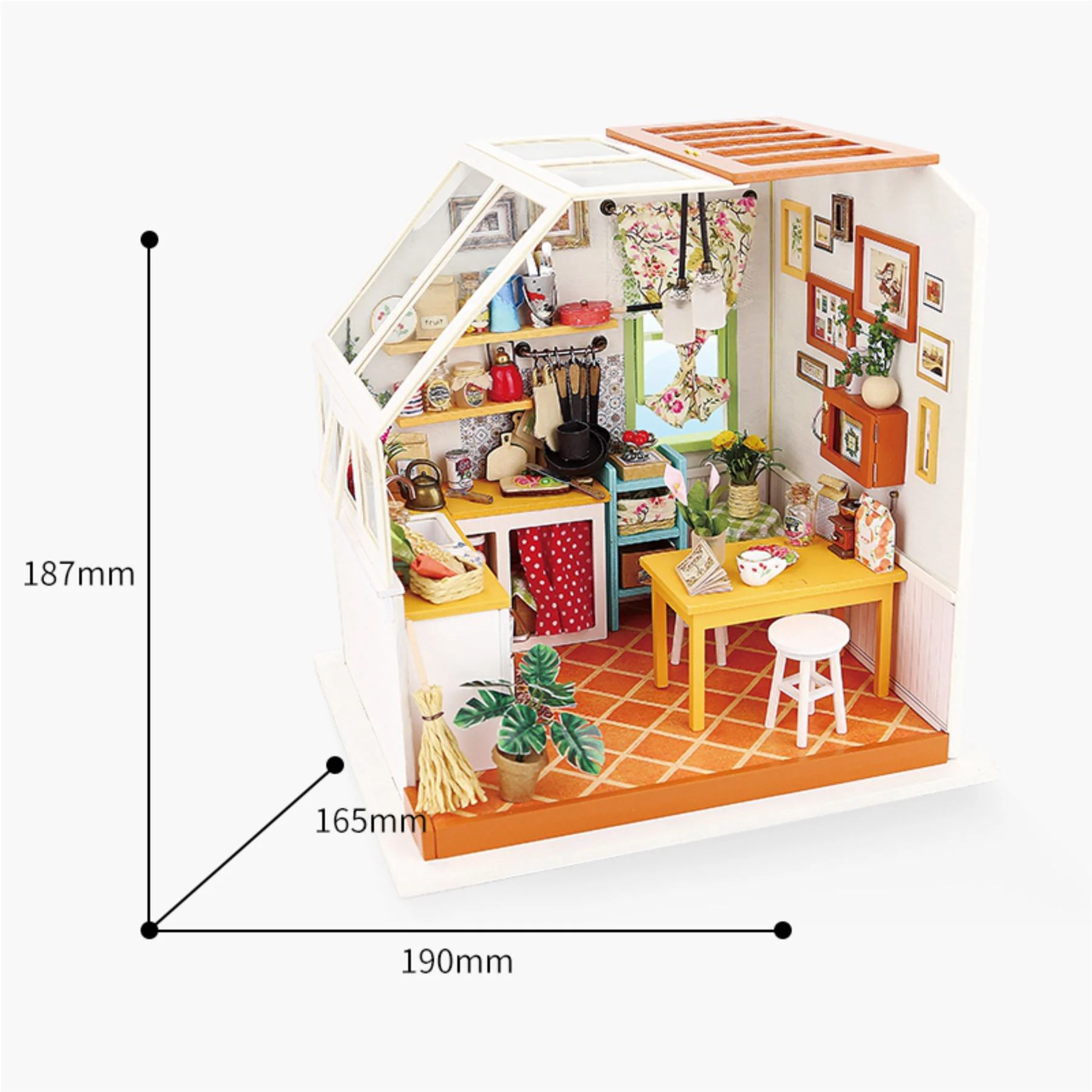 Robotime Rolife Self-Build 3D Model Kit β Rooms - Image 141