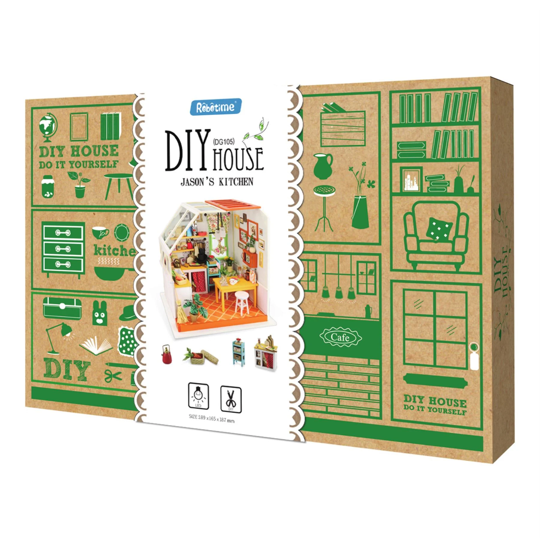 Robotime Rolife Self-Build 3D Model Kit β Rooms - Image 142