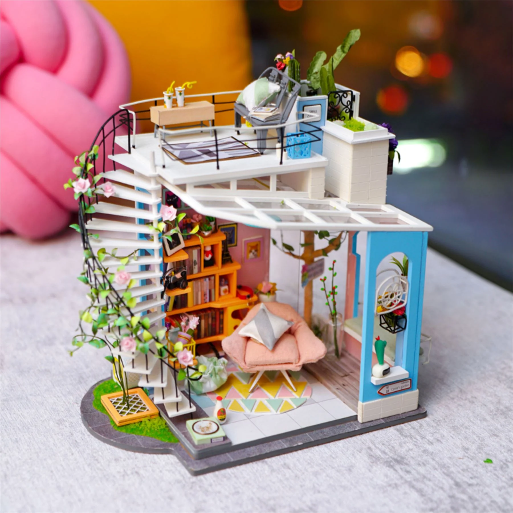 Robotime Rolife Self-Build 3D Model Kit β Rooms - Image 43